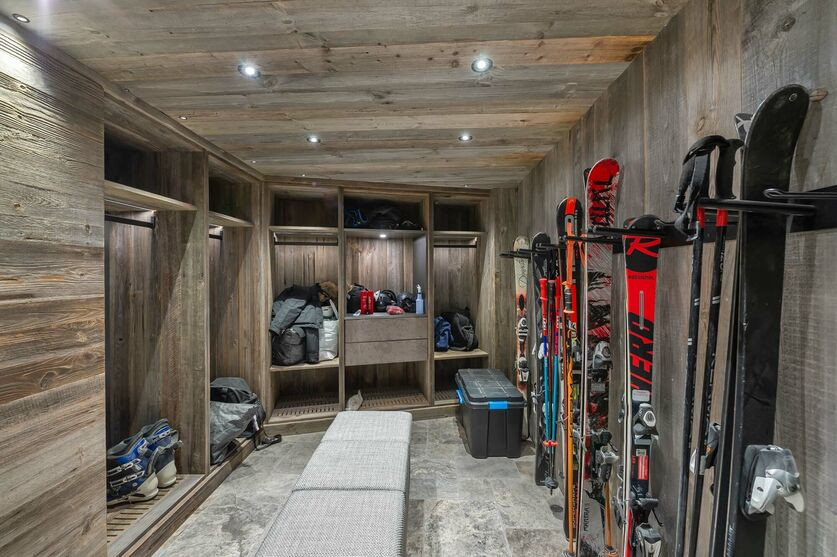 Courchevel 1850 Location Chalet Luxe Cesario Local 