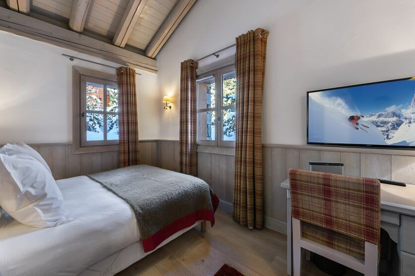 Courchevel 1850 Location Chalet Luxe Cesariu Chambre 