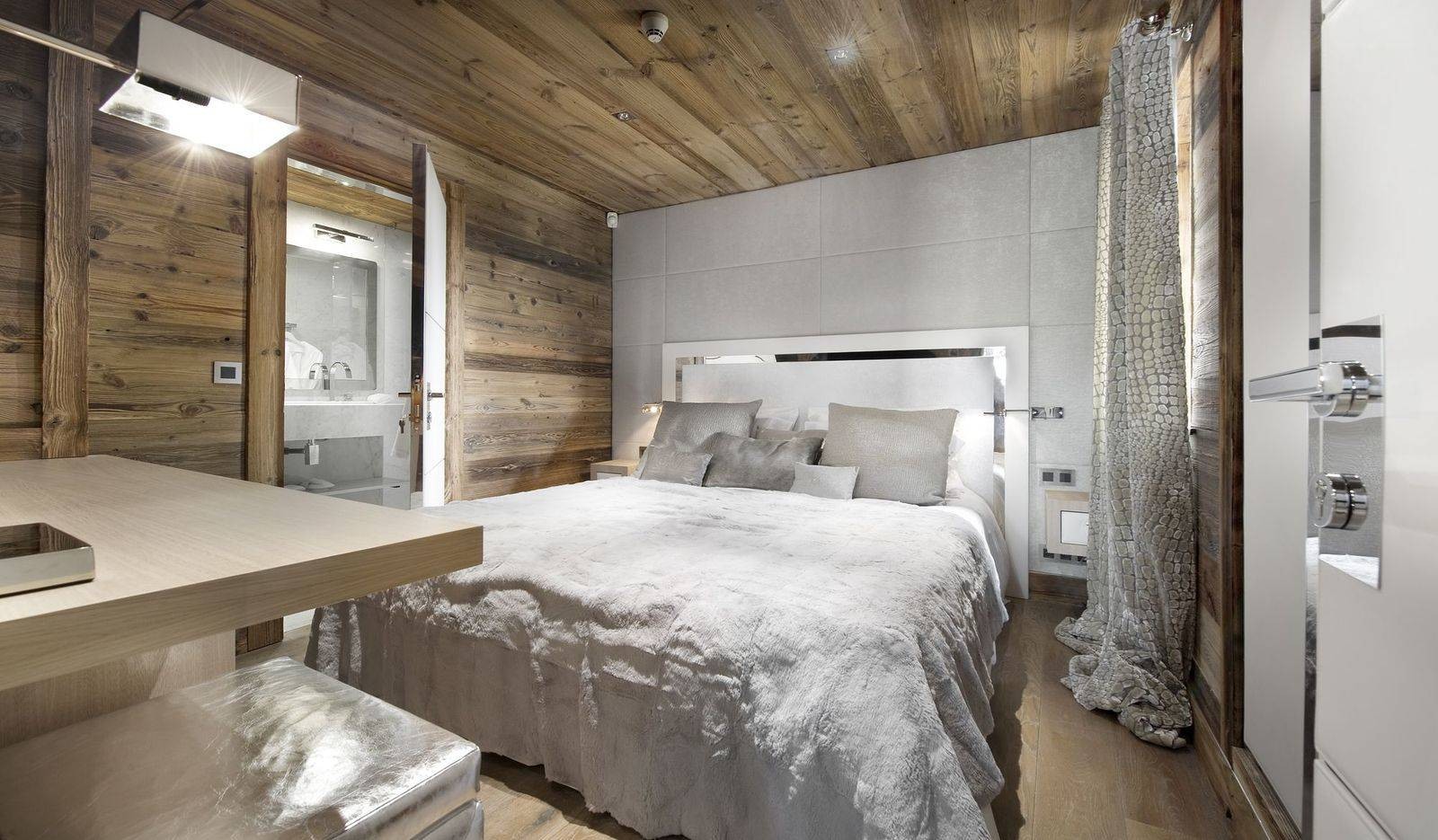 Courchevel 1850 Luxury Rental Chalet Crysotile Bedroom 3