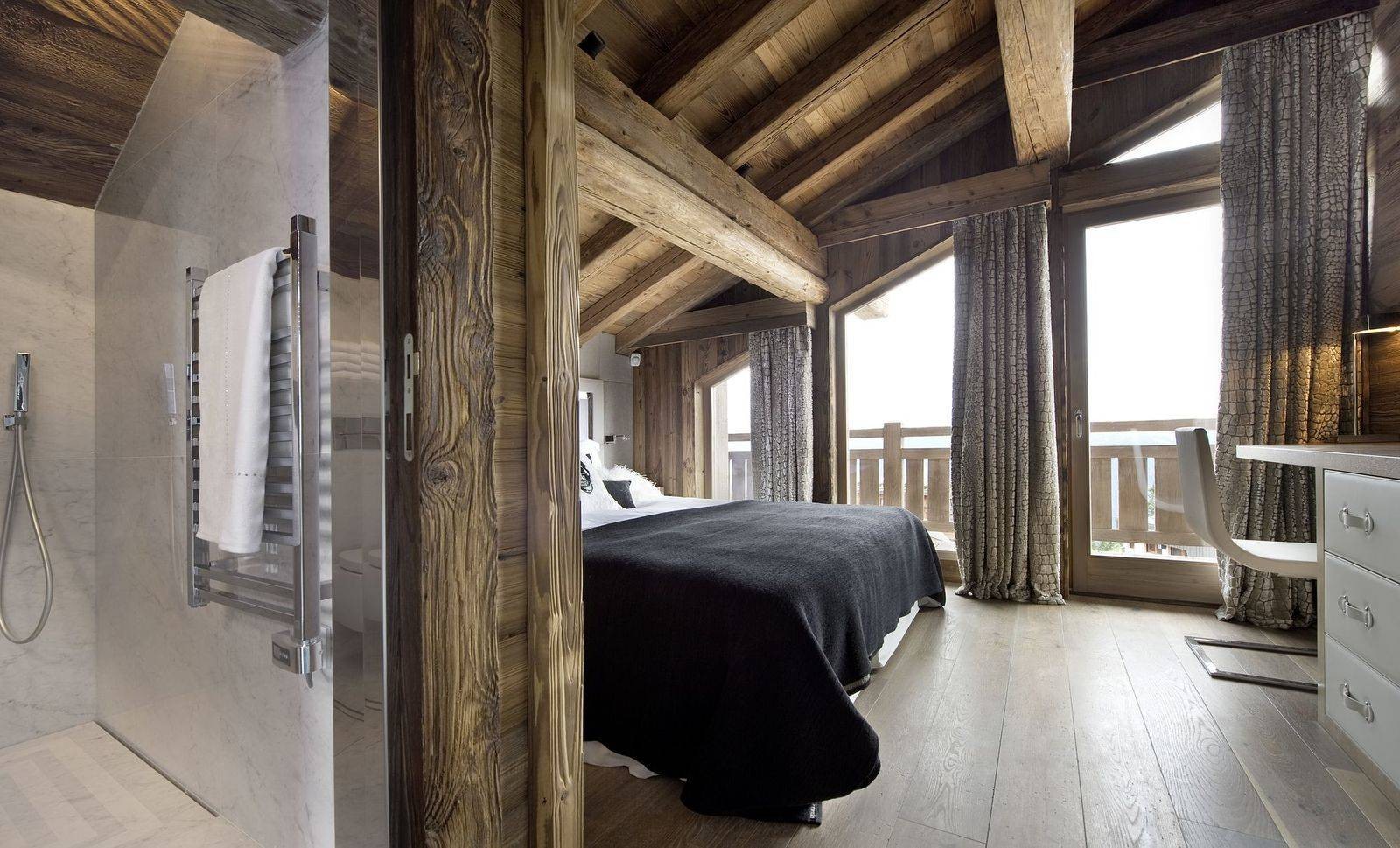 Courchevel 1850 Luxury Rental Chalet Crysotile Bedroom 4
