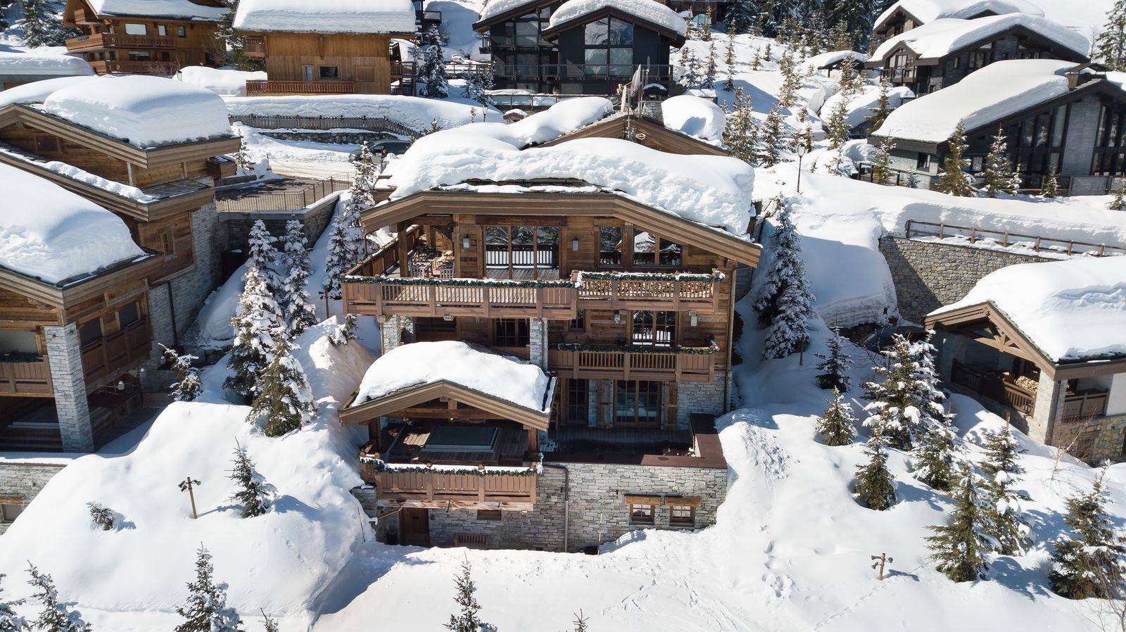 Courchevel 1850 Luxury Rental Chalet Chursinite Exterior