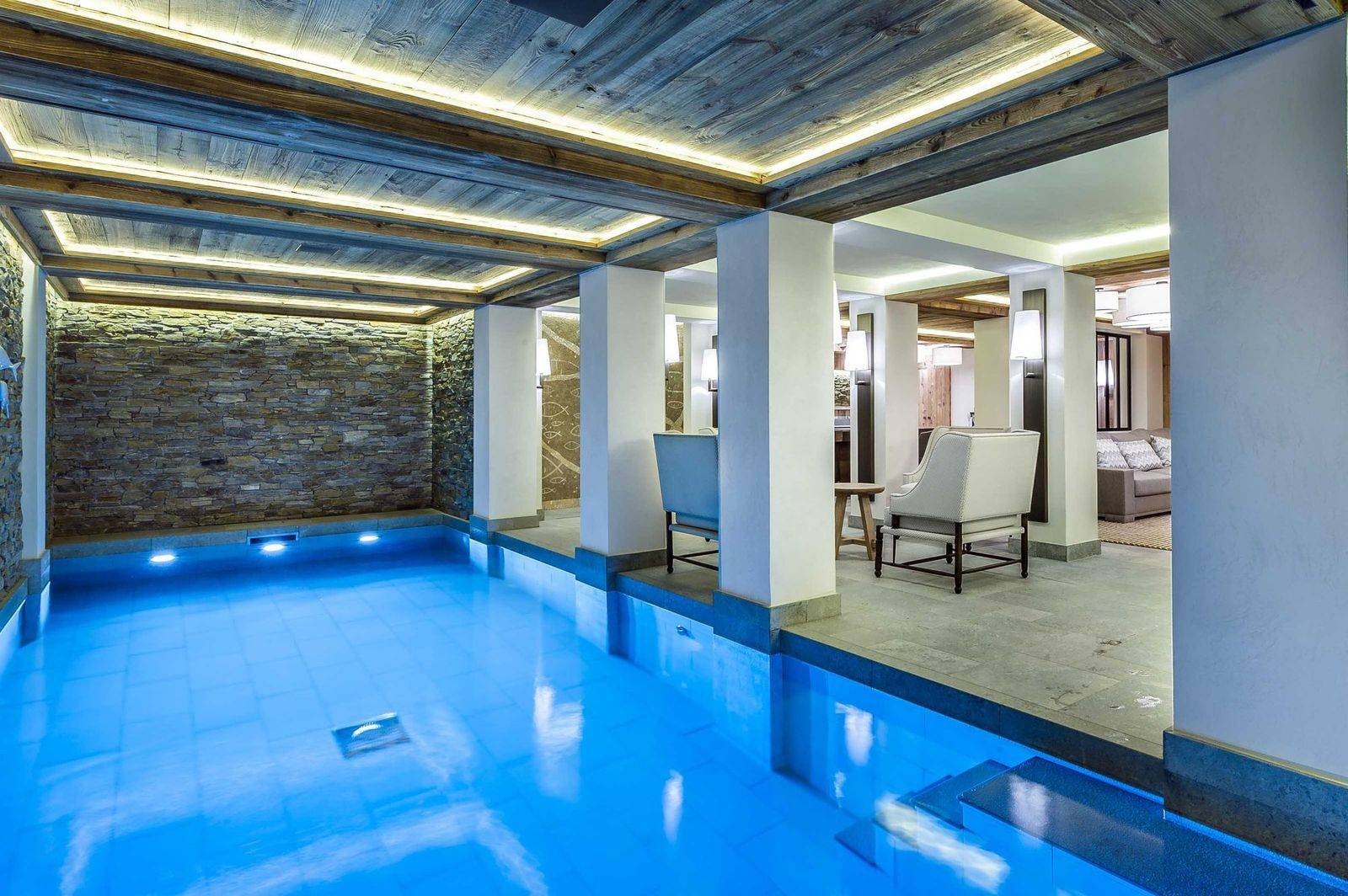 Courchevel 1850 Location Chalet Luxe Chursinite Piscine