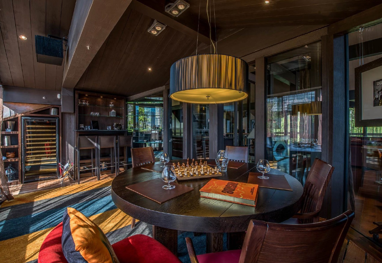 Courchevel 1850 Location Chalet Luxe Deletra Salle