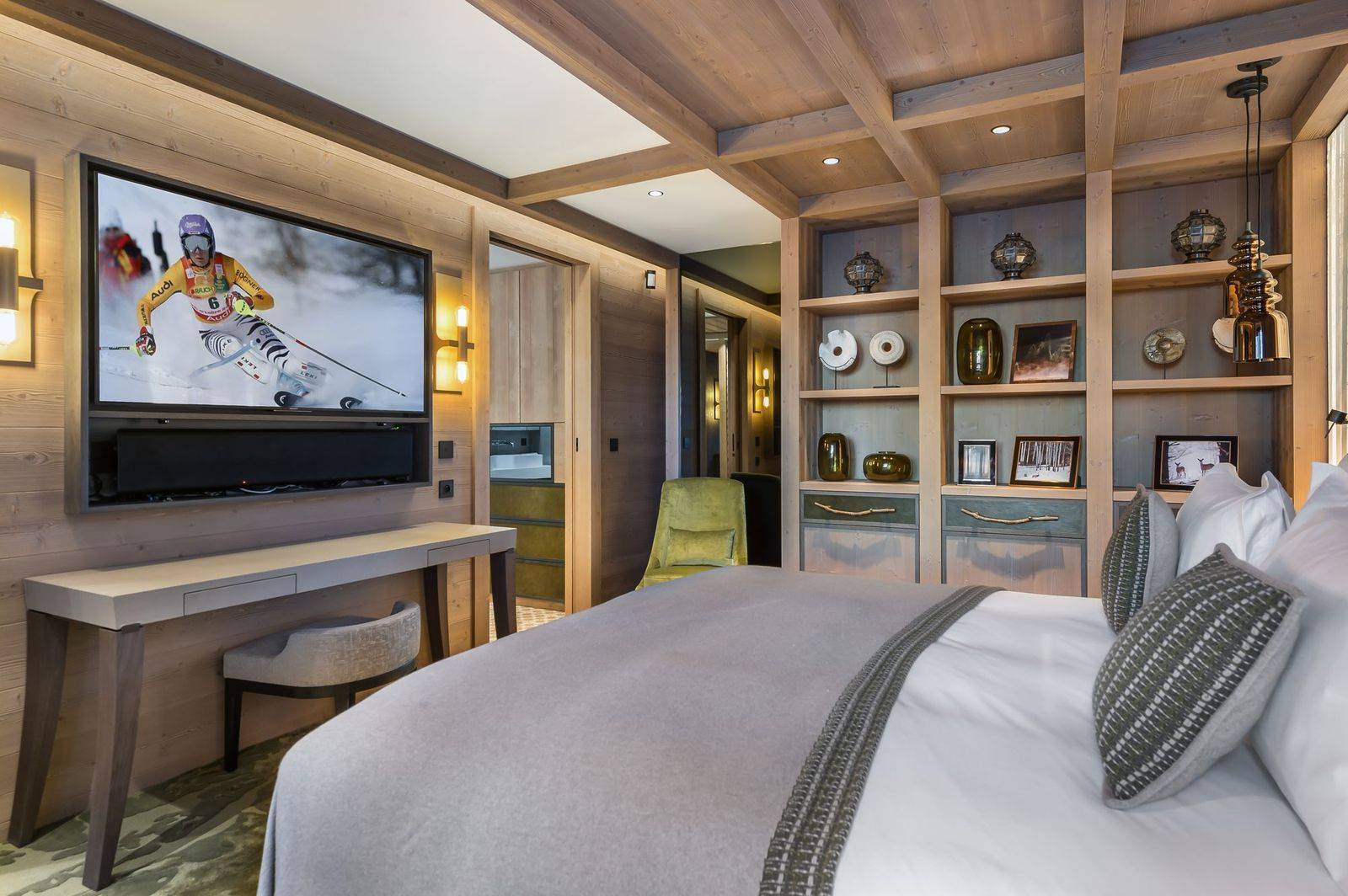 Courchevel 1850 Location Chalet Luxe Elaxane Chambre 1