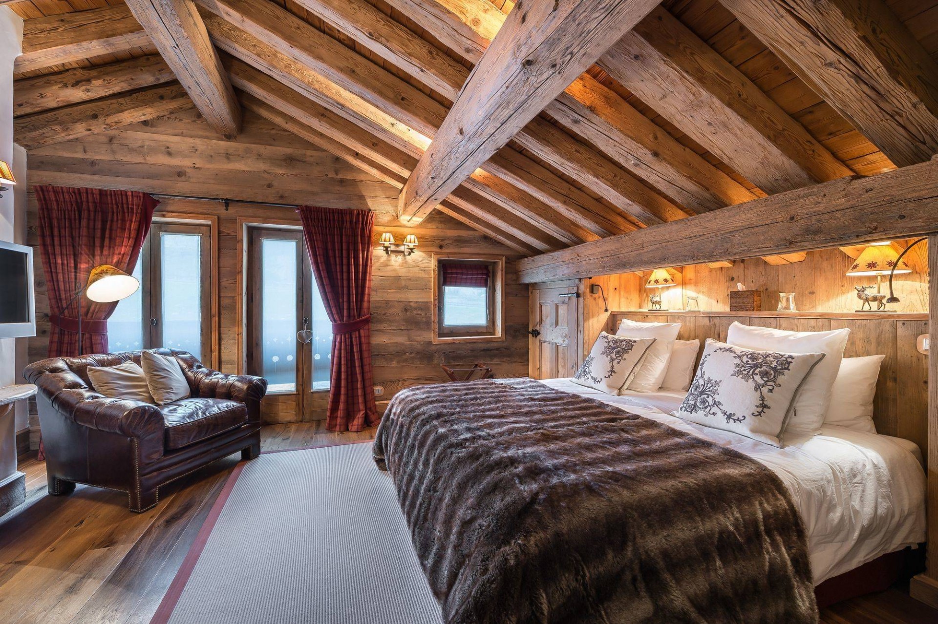 Courchevel 1850 Location Chalet Luxe Esalda Chambre 7