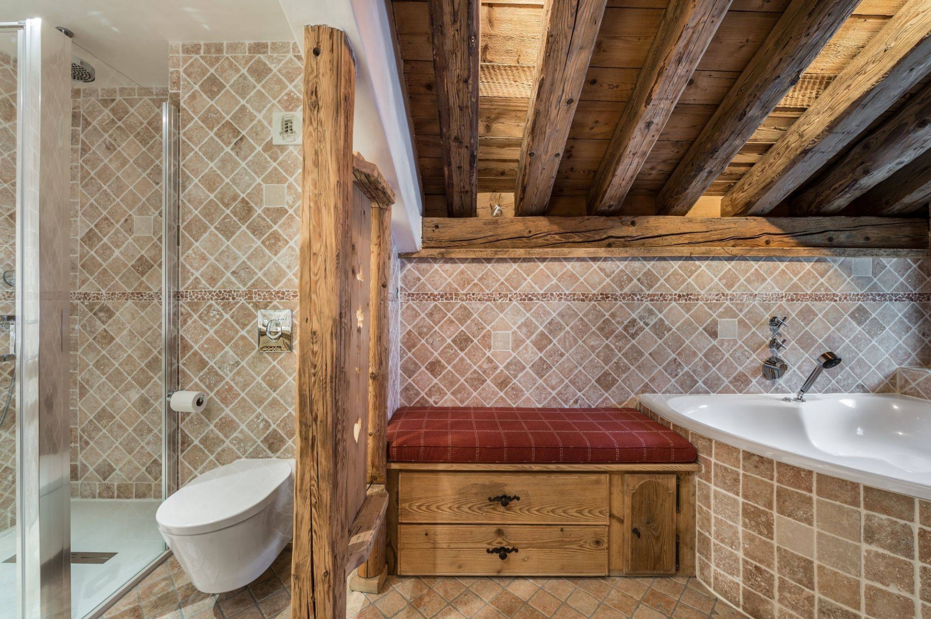 Courchevel 1850 Location Chalet Luxe Esalda Salle De Bain 4