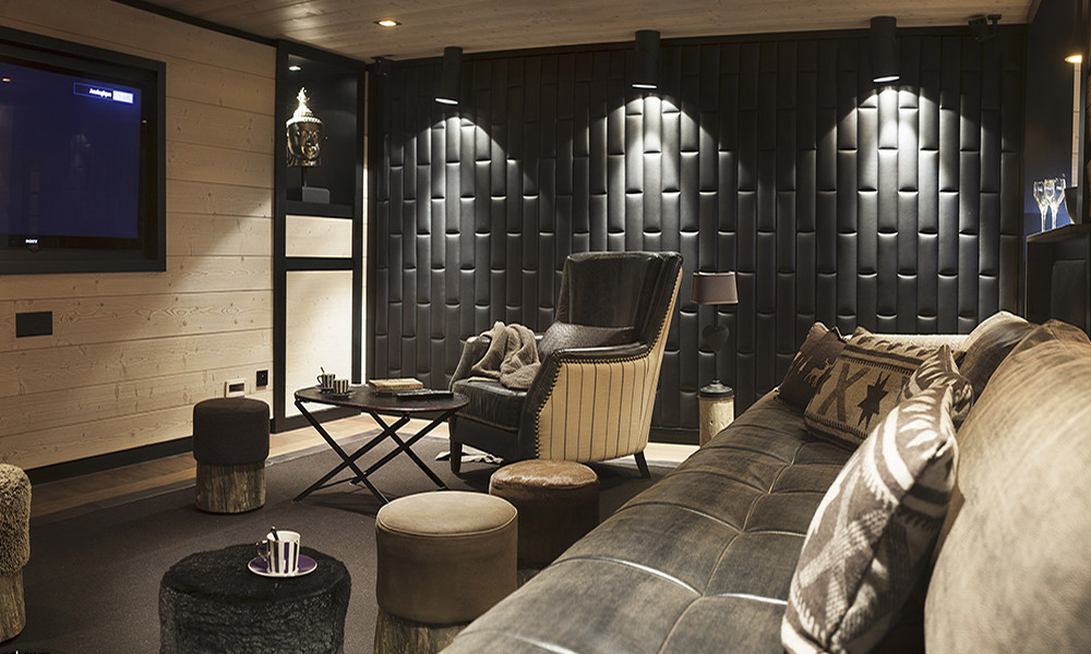 Courchevel 1850 Location Chalet Luxe Mariae Cinéma 