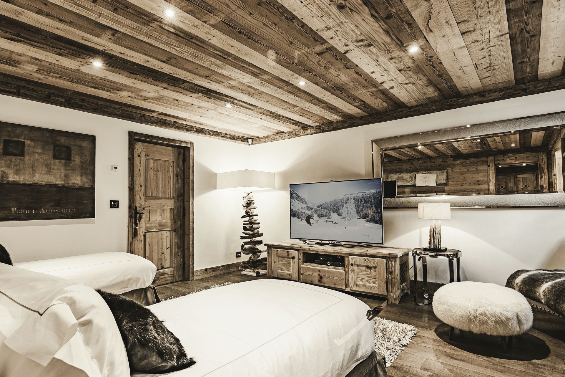 Courchevel 1850 Location Chalet Luxe Nilion Chambre11