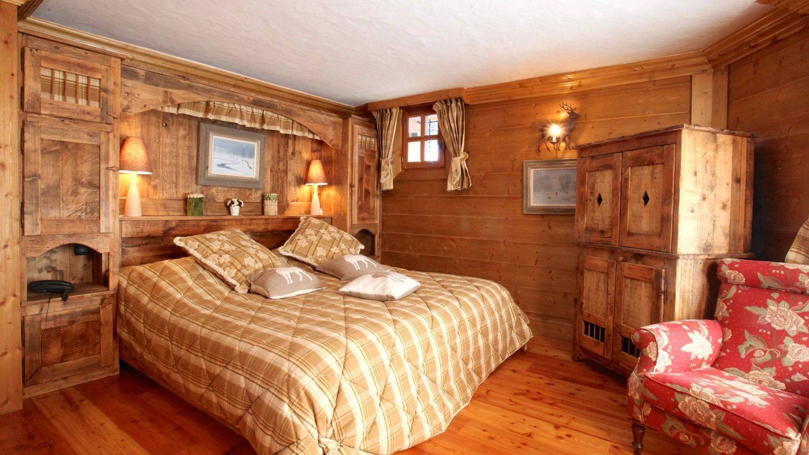 Courchevel 1850 Location Chalet Luxe Tantalite  Chambre