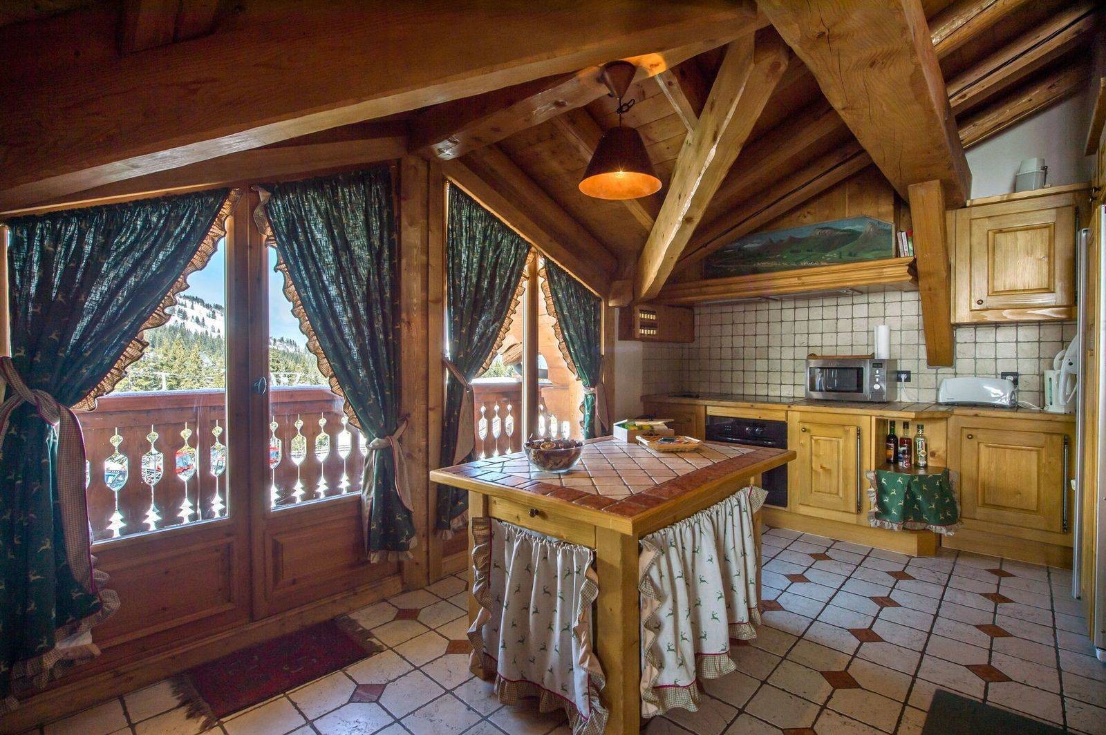 Courchevel 1850 Location Chalet Luxe Tantalite  Cuisine