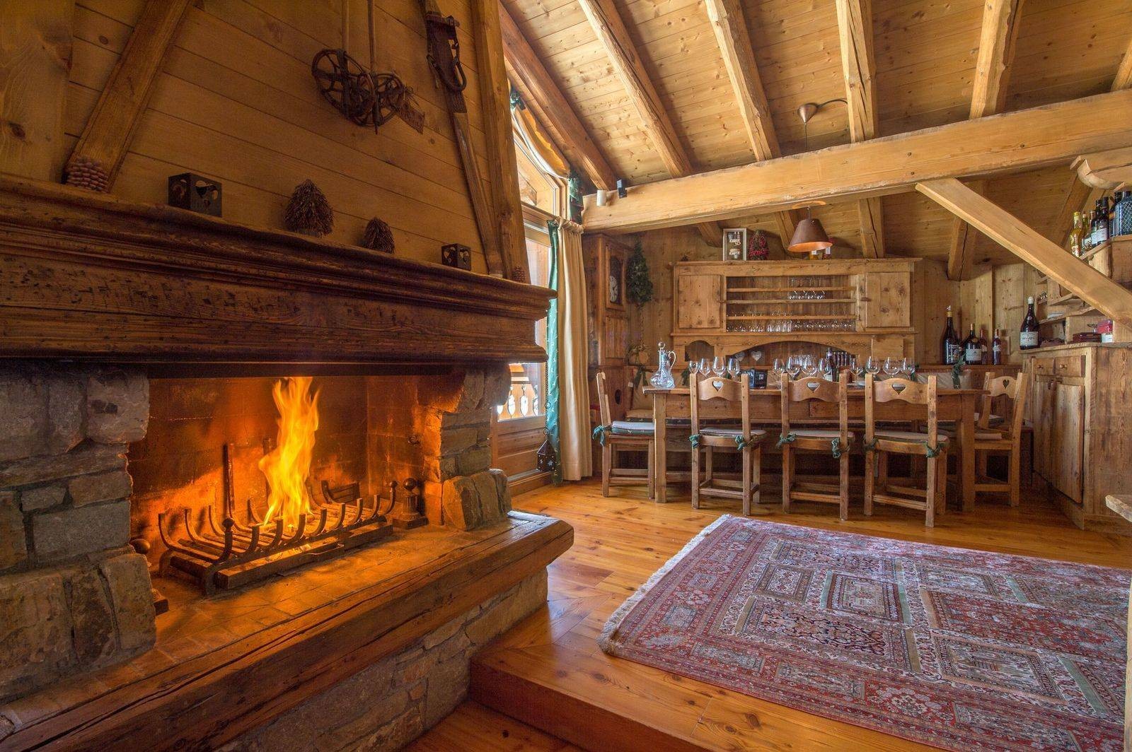 Courchevel 1850 Luxury Rental Chalet Tantalite Living Room 3