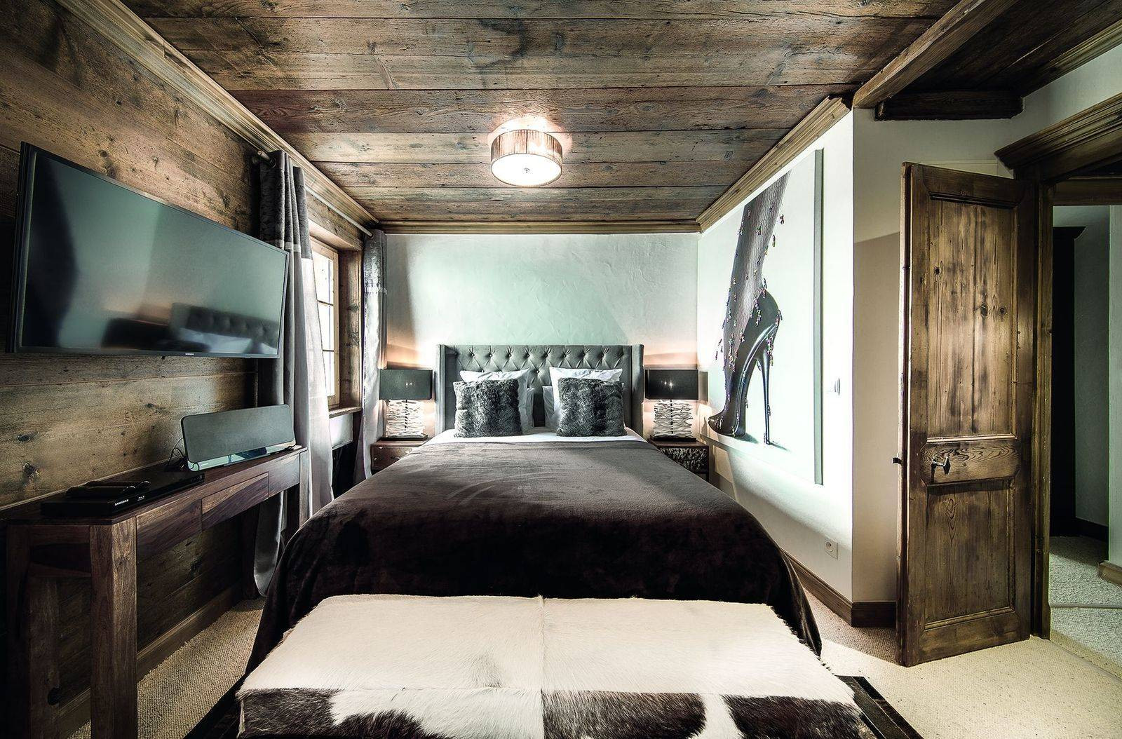 Courchevel 1850 Location Chalet Luxe Tazay Chambre 3