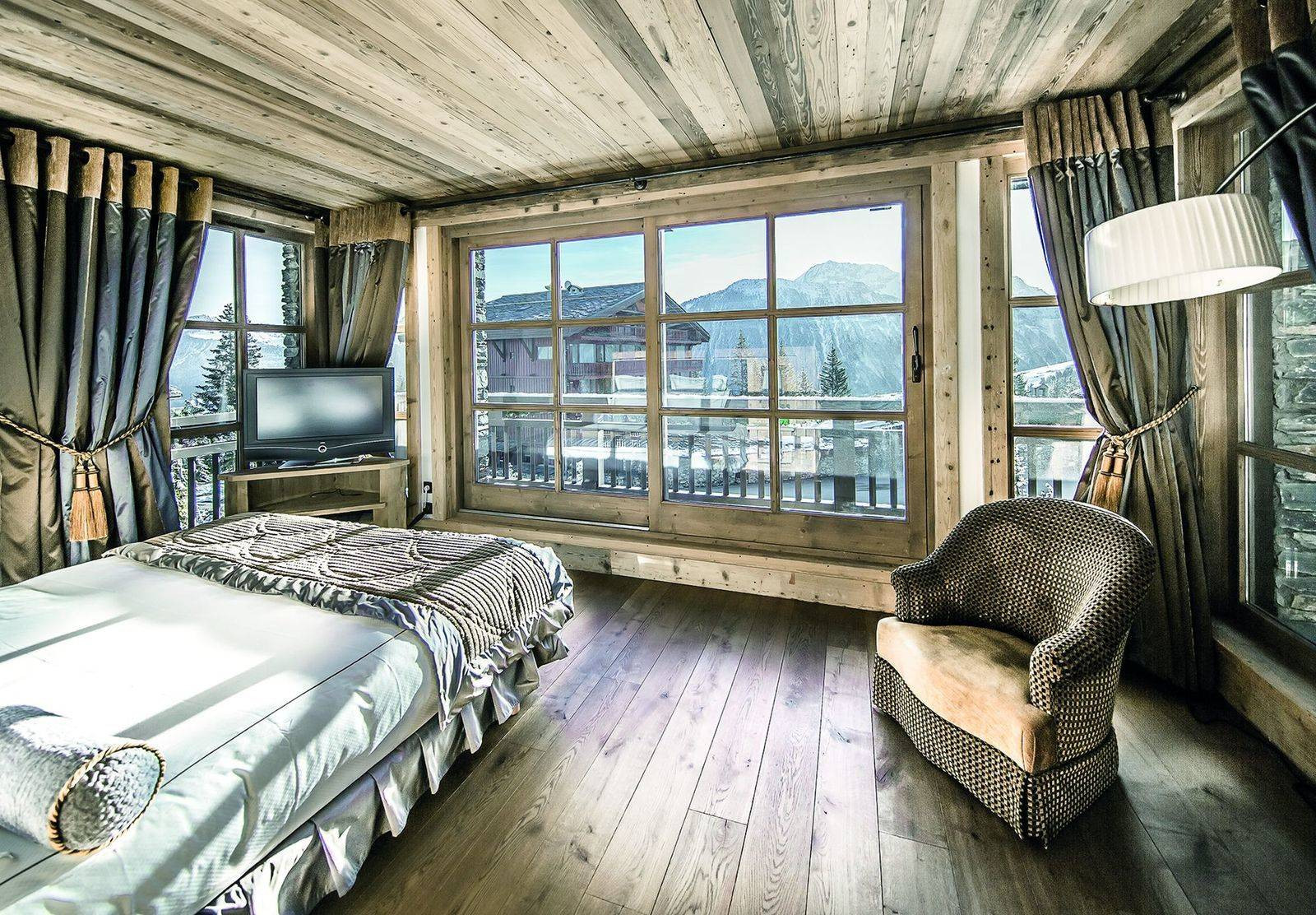 Courchevel 1850 Location Chalet Luxe Tazey Chambre
