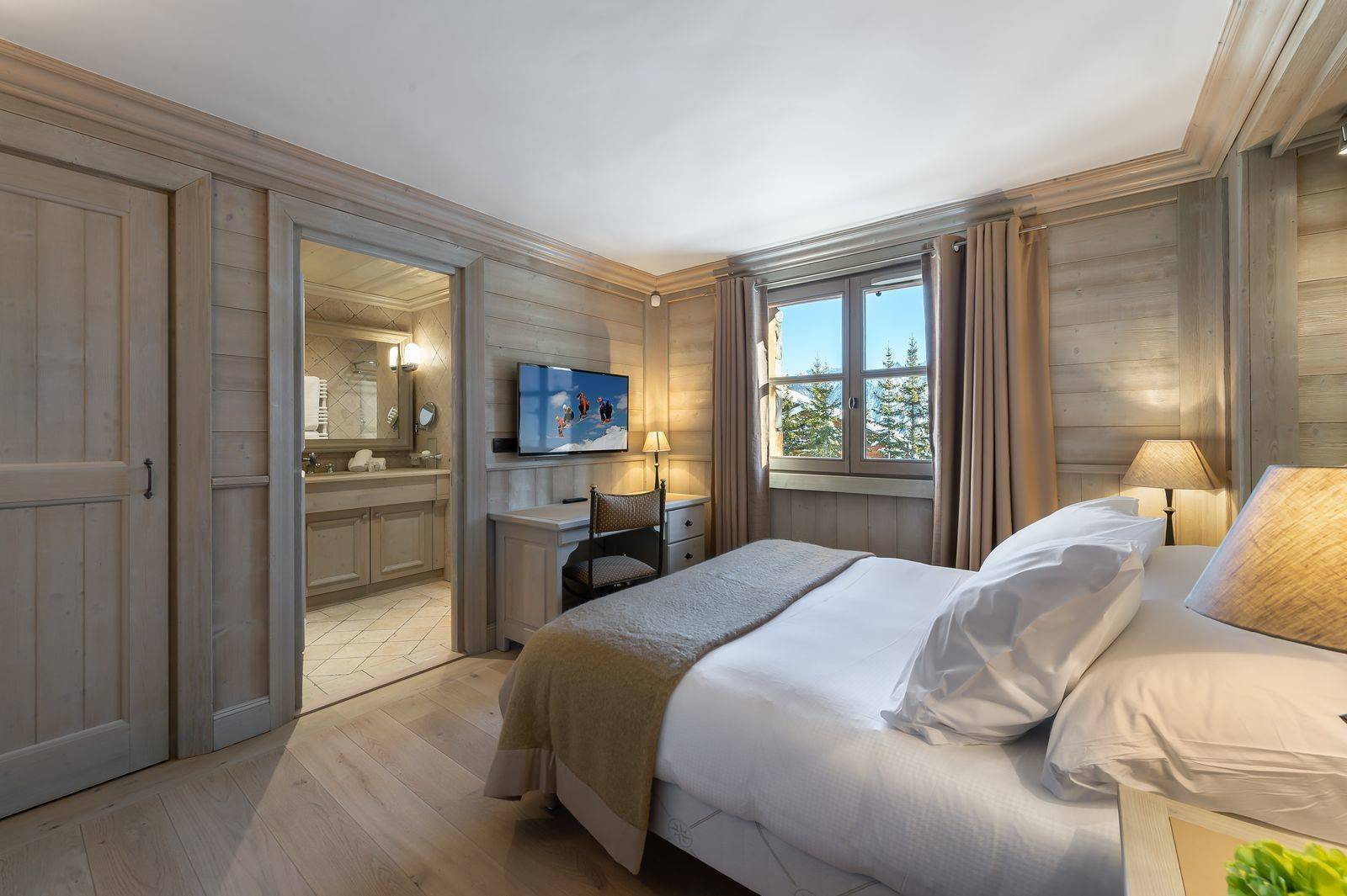 Courchevel 18500 Location Chalet Luxe Chloropal Chambre 4