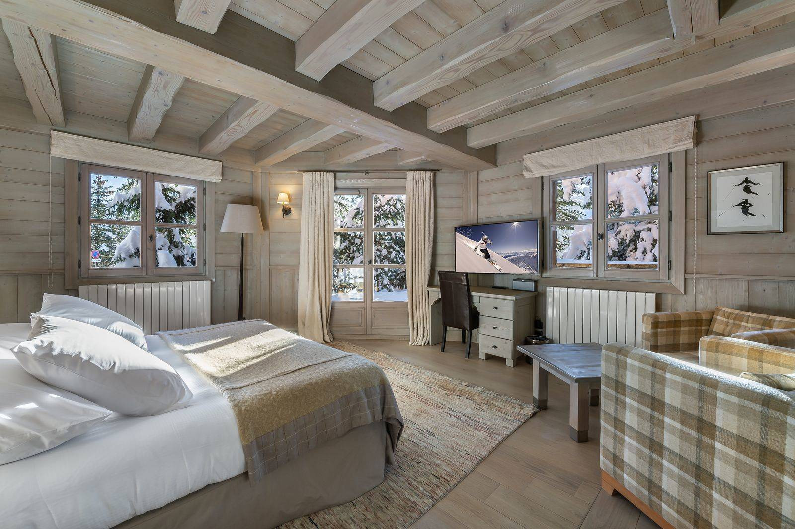 Courchevel 18500 Location Chalet Luxe Chloropal Chambre 5