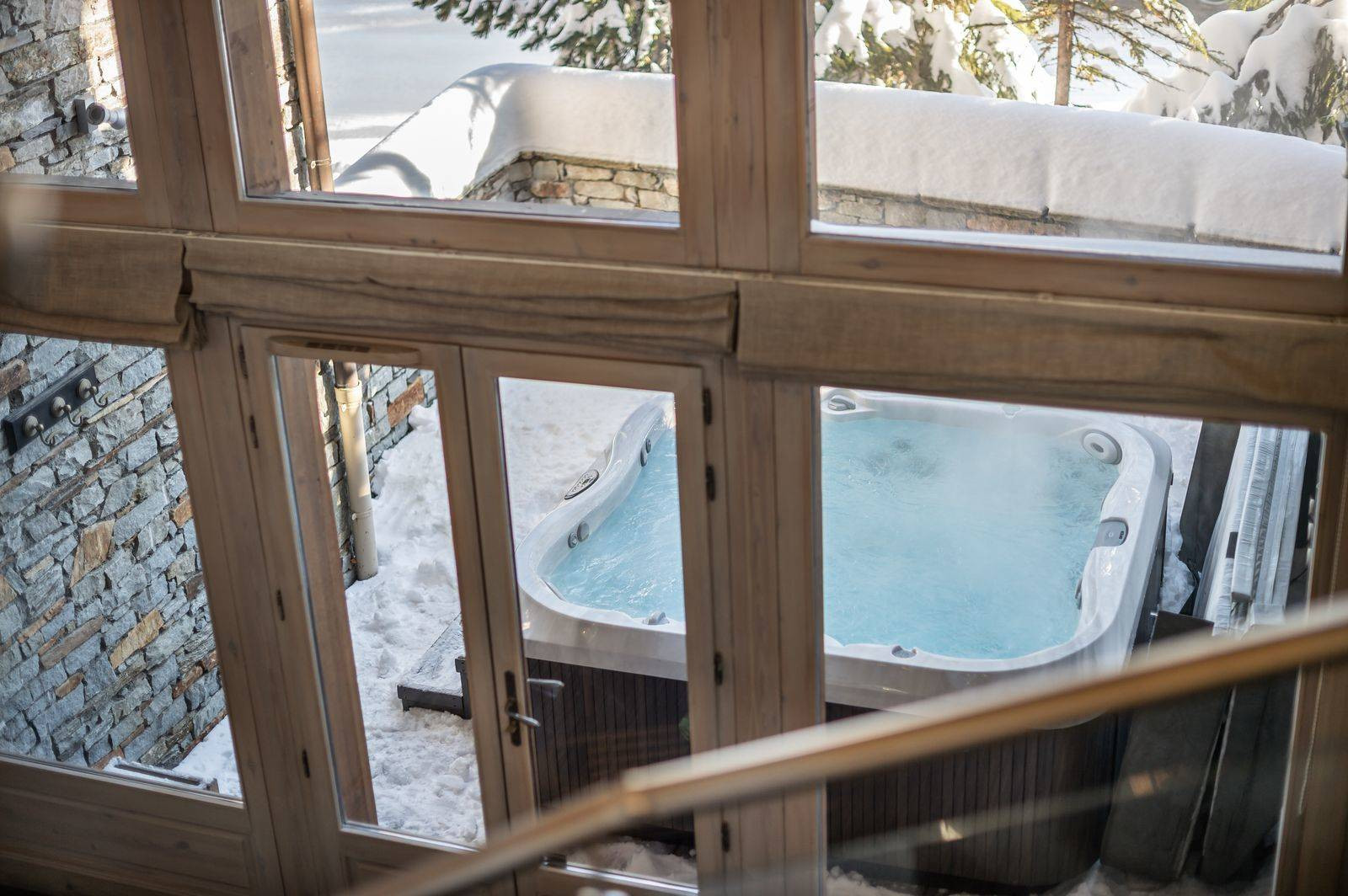 Courchevel 18500 Location Chalet Luxe Chloropal Jacuzzi
