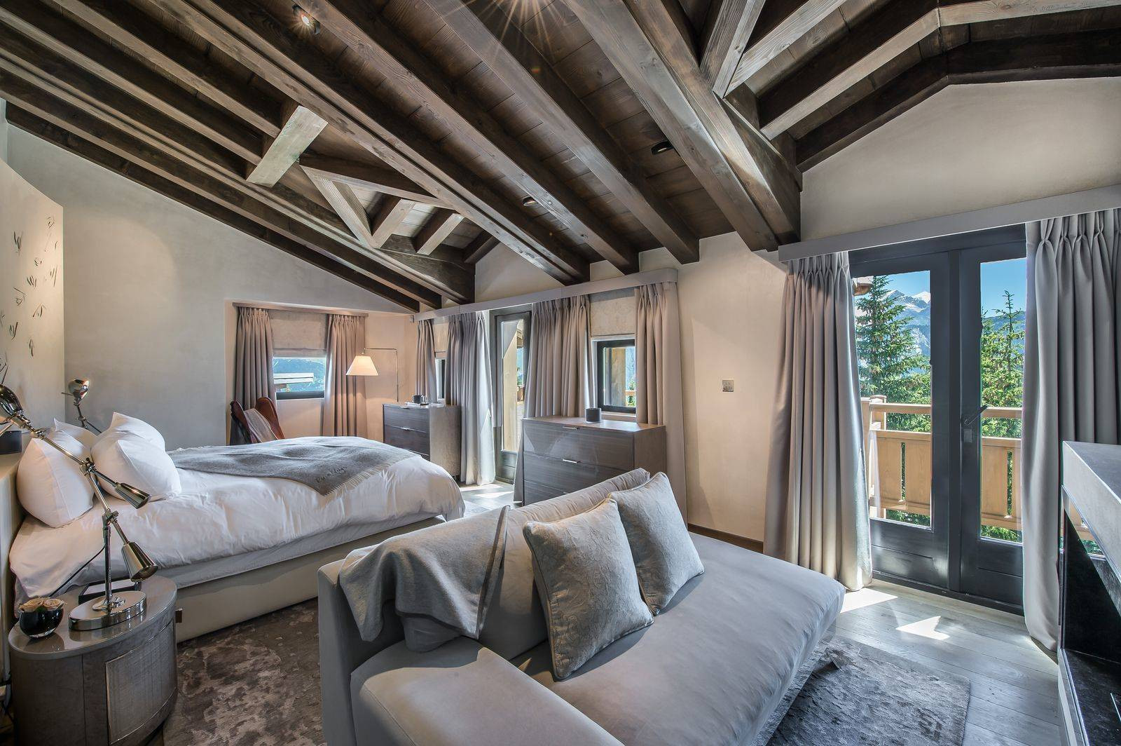 Courchevel 18500 Location Chalet Luxe Chromatite Chambre 1