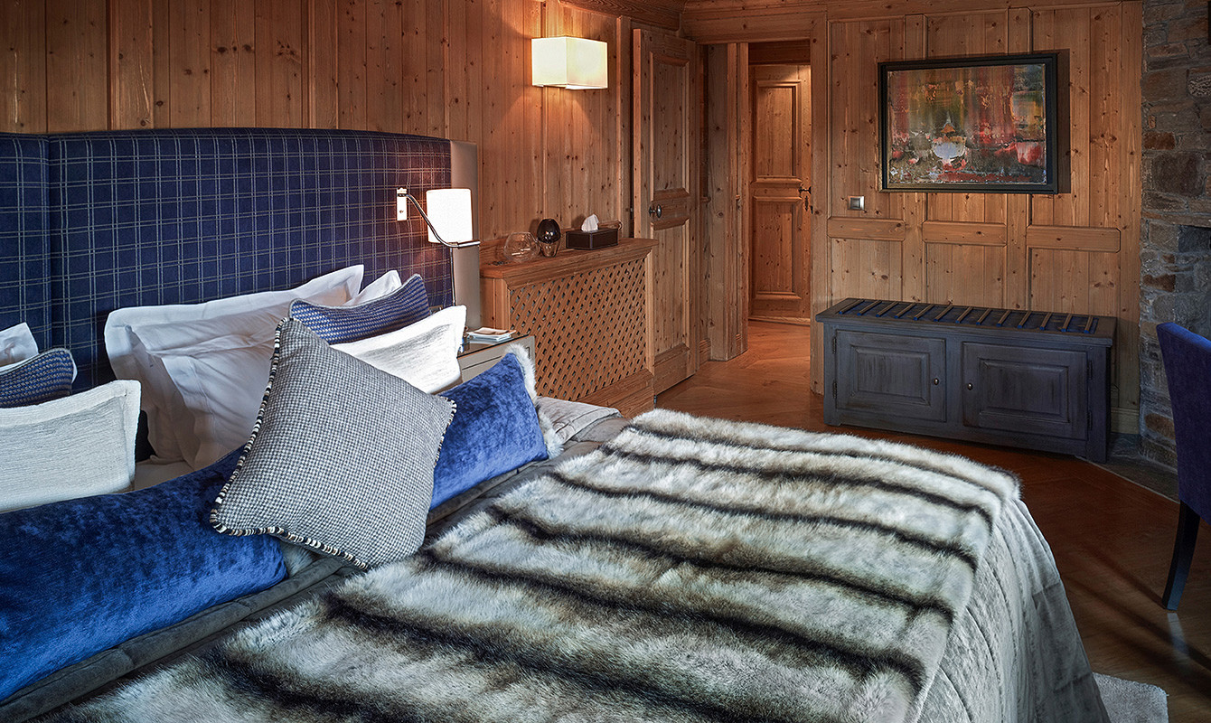 Courchevel 18500 Location Chalet Luxe Chromite Chambre 1
