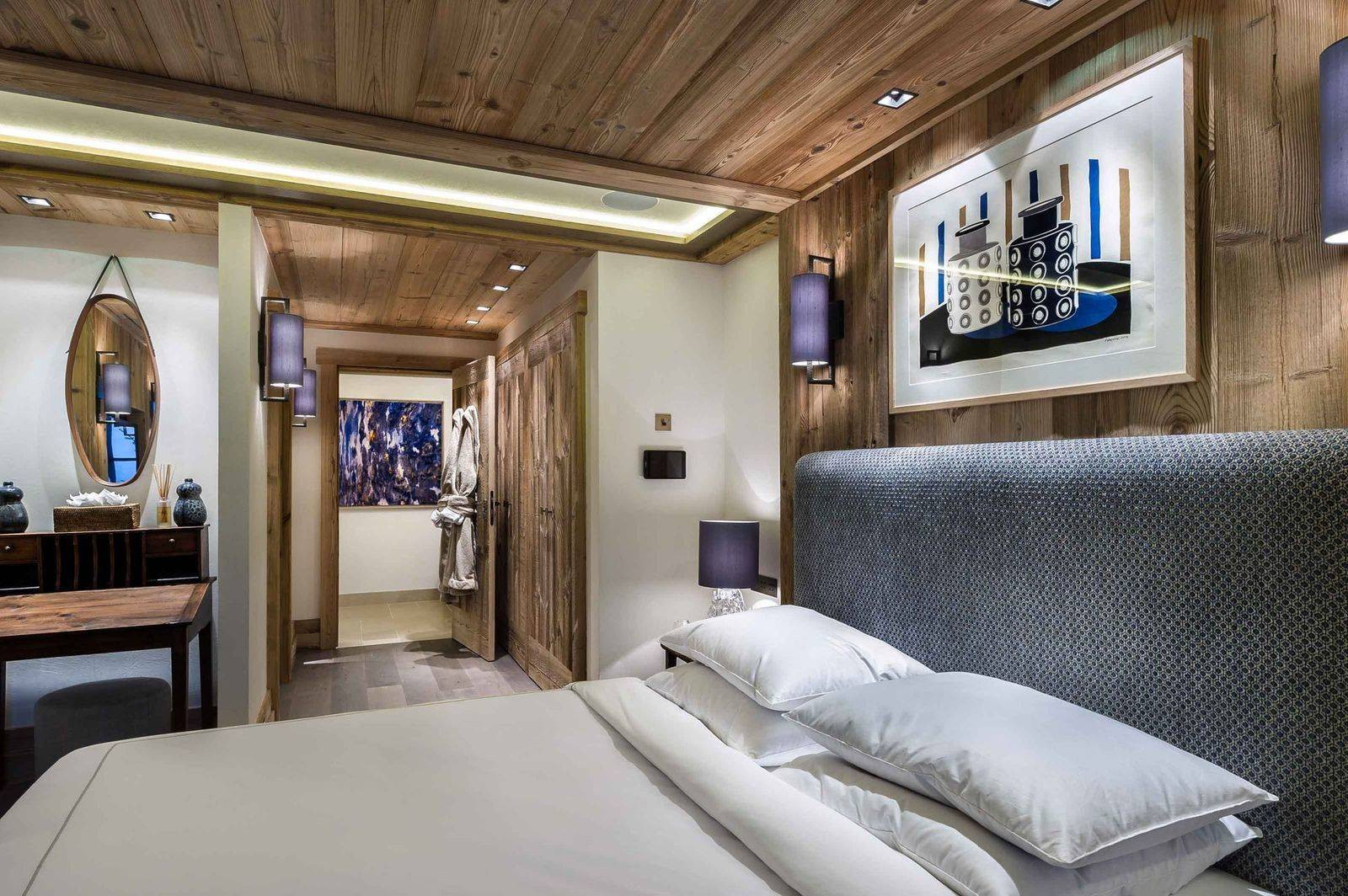 Courchevel 18500 Location Chalet Luxe Churchite Chambre 2