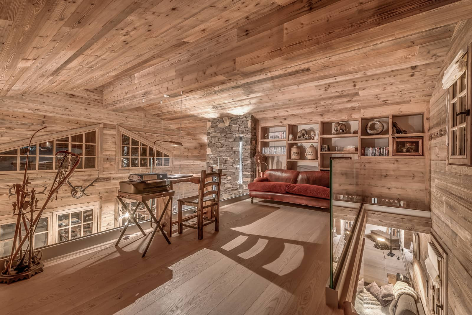 Courchevel Location Chalet Luxe Baby Lonian Quartz Petit Salon