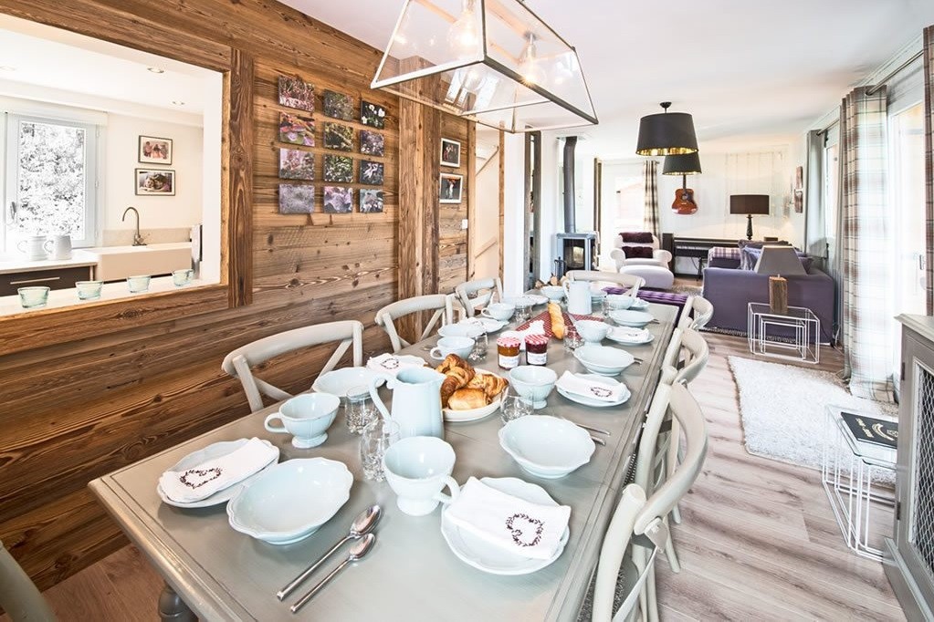 Courchevel Location Chalet Luxe Menilite Salle A Manger 1
