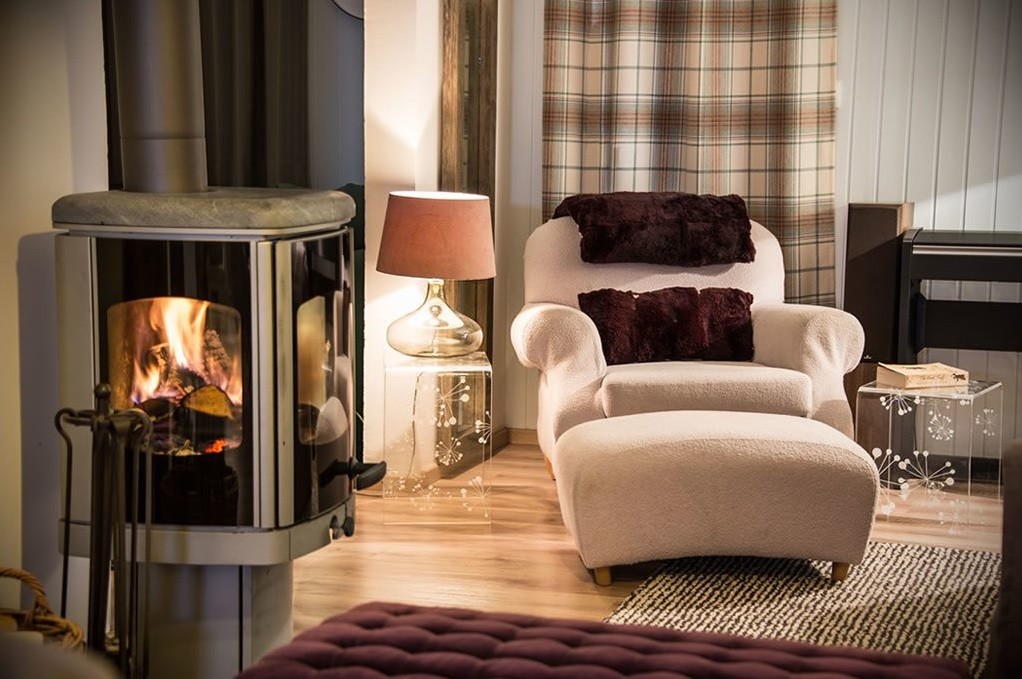 Courchevel Location Chalet Luxe Menilite Séjour