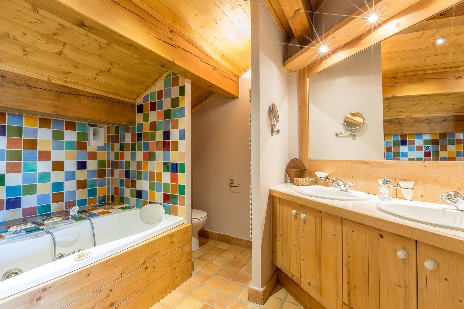 Courchevel Location Chalet Luxe Saphir Blanc Salle De Bain