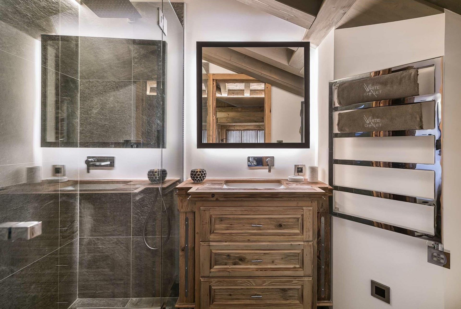 Courchevel 1550 Location Chalet Luxe Crooks Salle De Bain 1