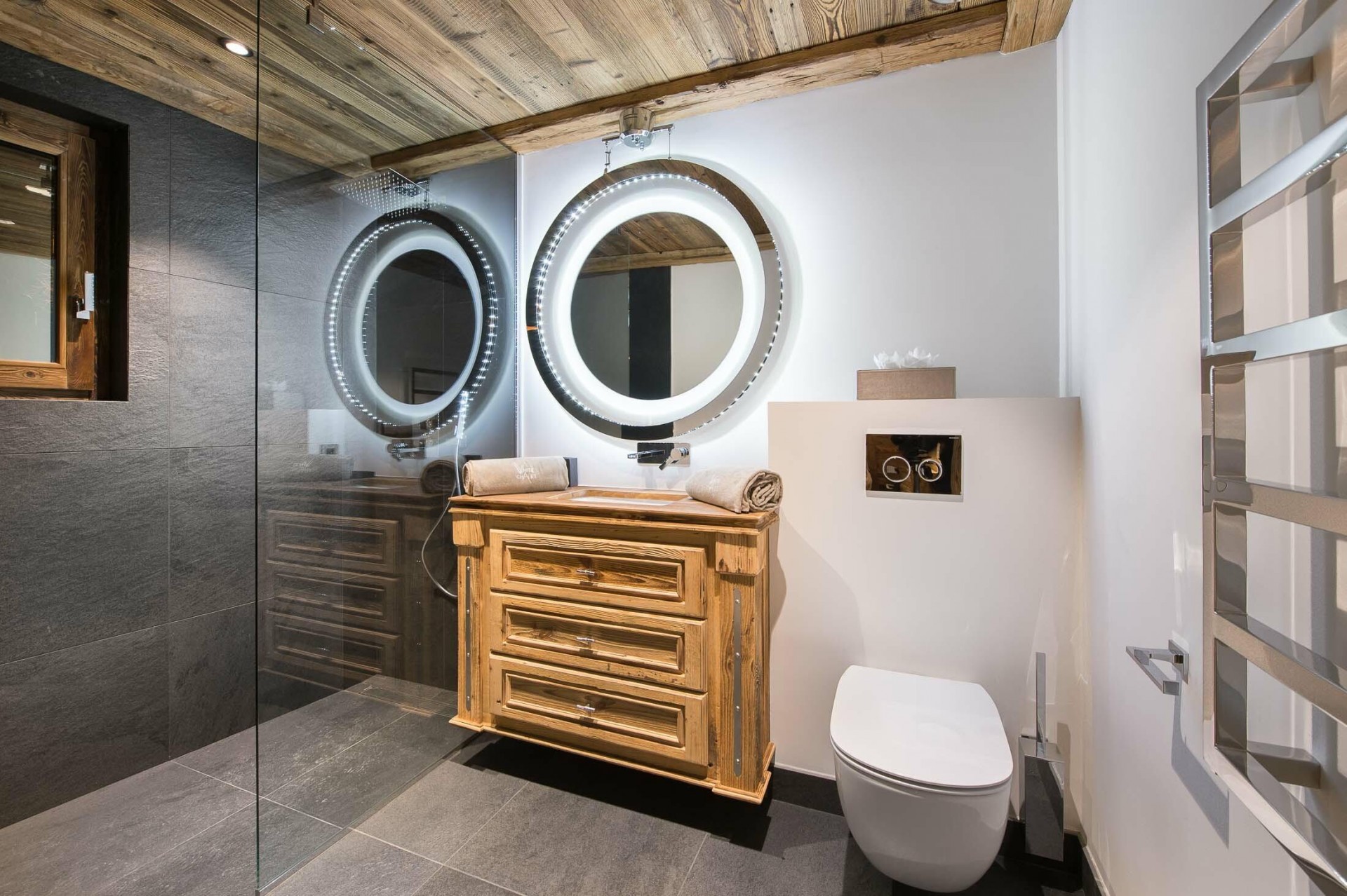 Courchevel 1550 Location Chalet Luxe Crooks Salle De Bain 3