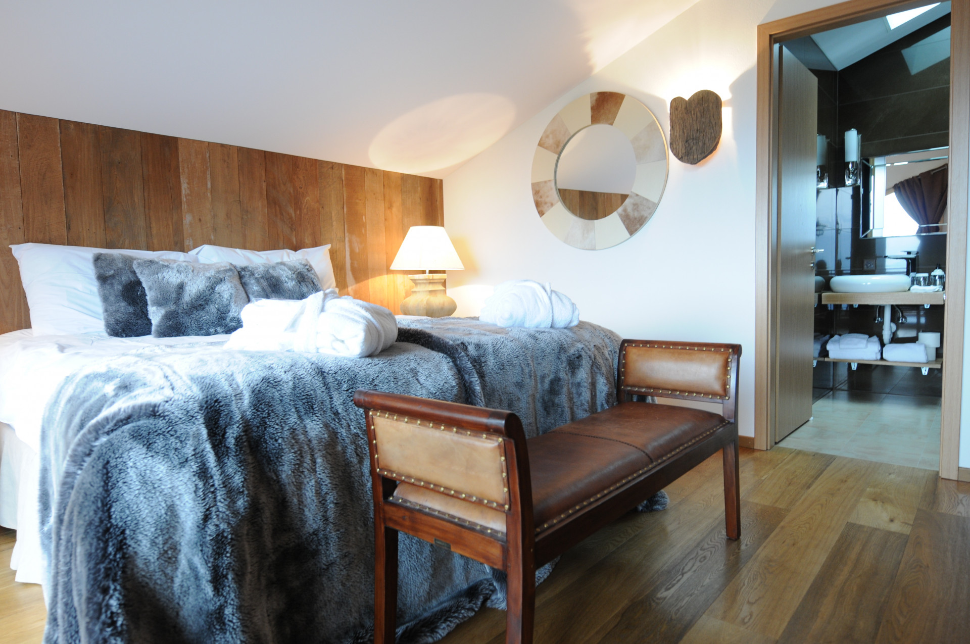 Crans Montana Location Chalet Luxe Crandolite Chambre