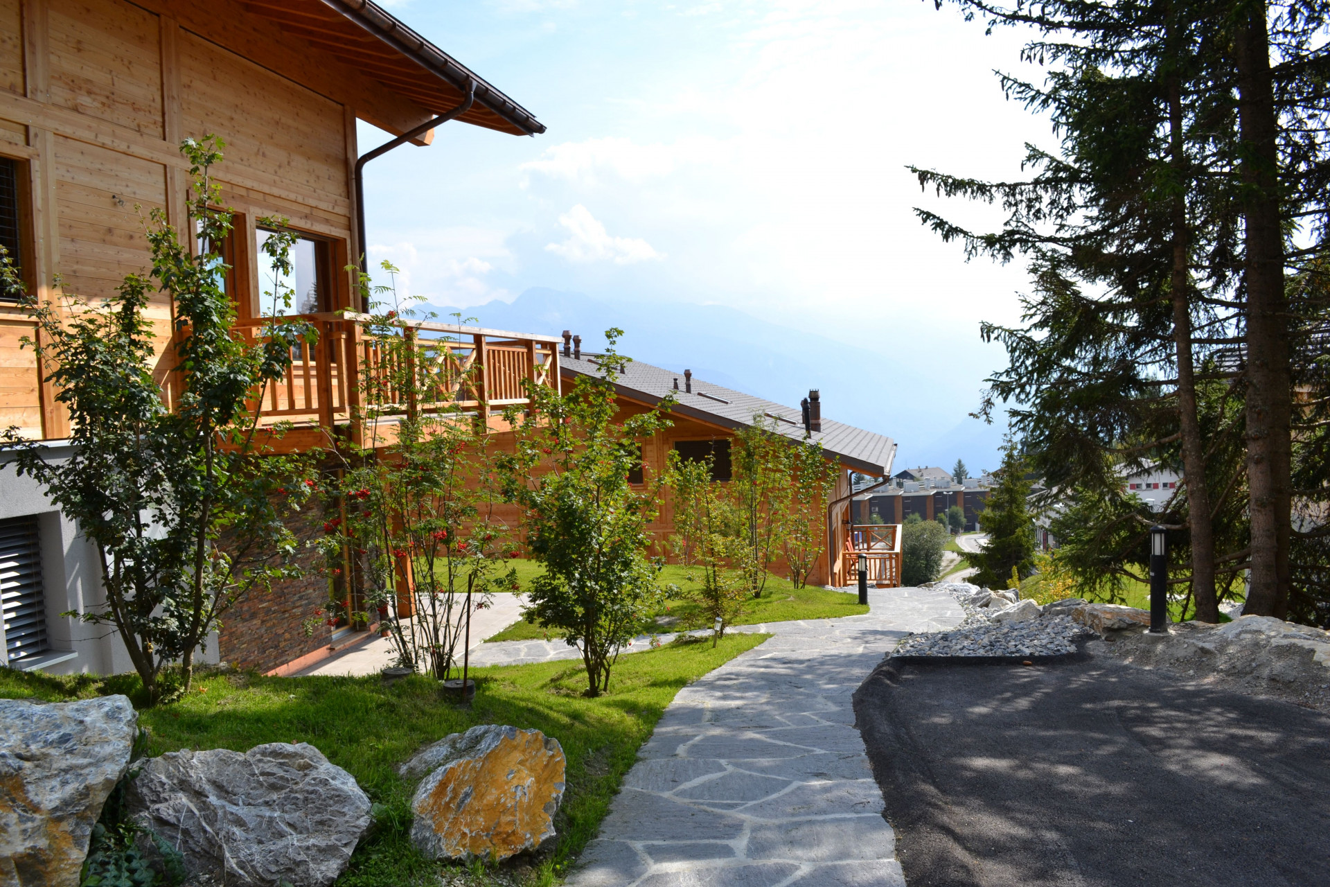 Crans Montana Location Chalet Luxe Crandolite Extérieur