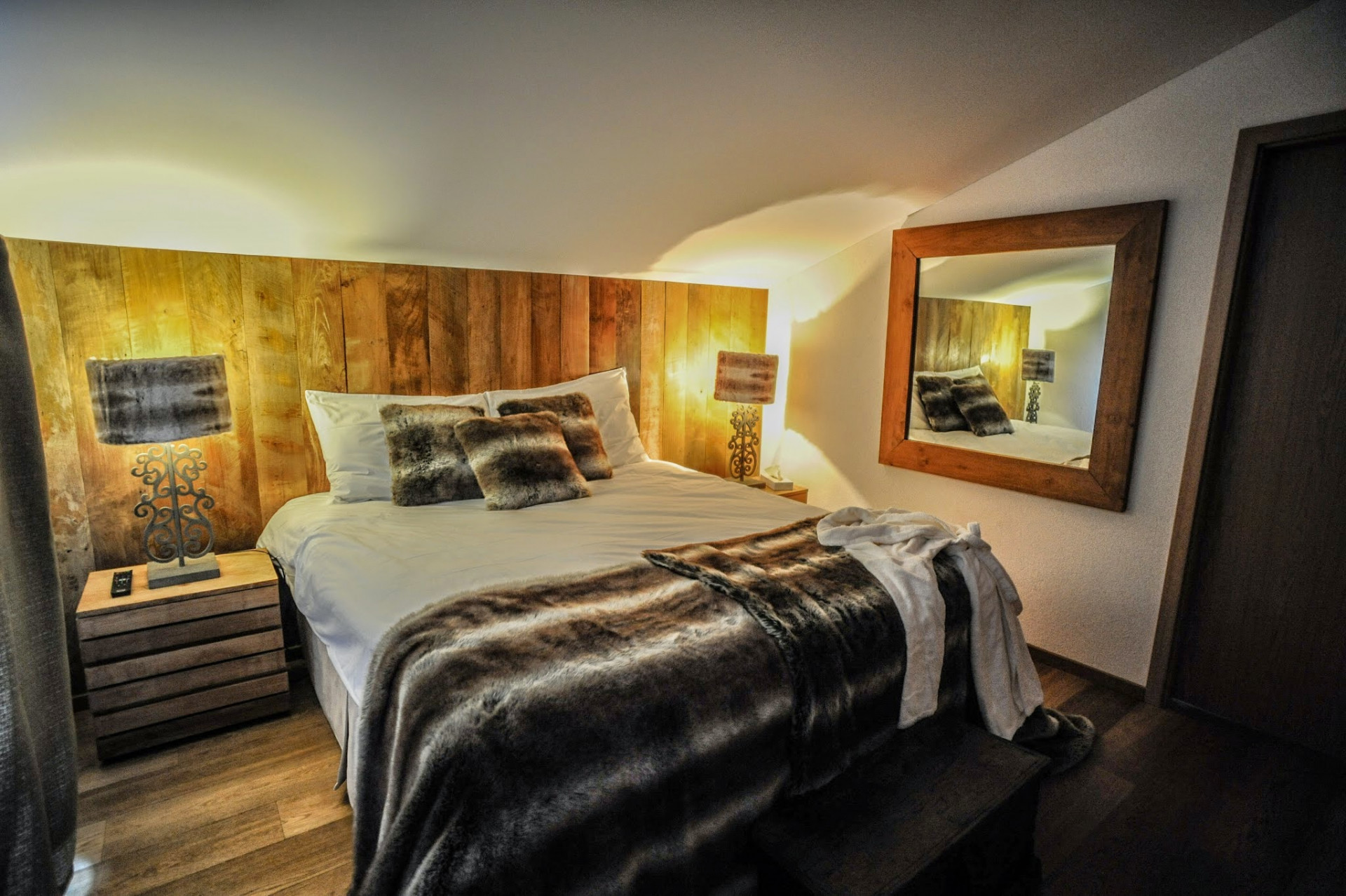 Crans Montana Location Chalet Luxe Crandulite Chambre 1