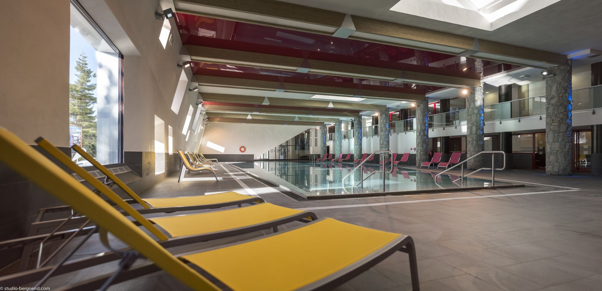 Flaine Rental Apartment Luxury Fassaite Swimming Pool 1