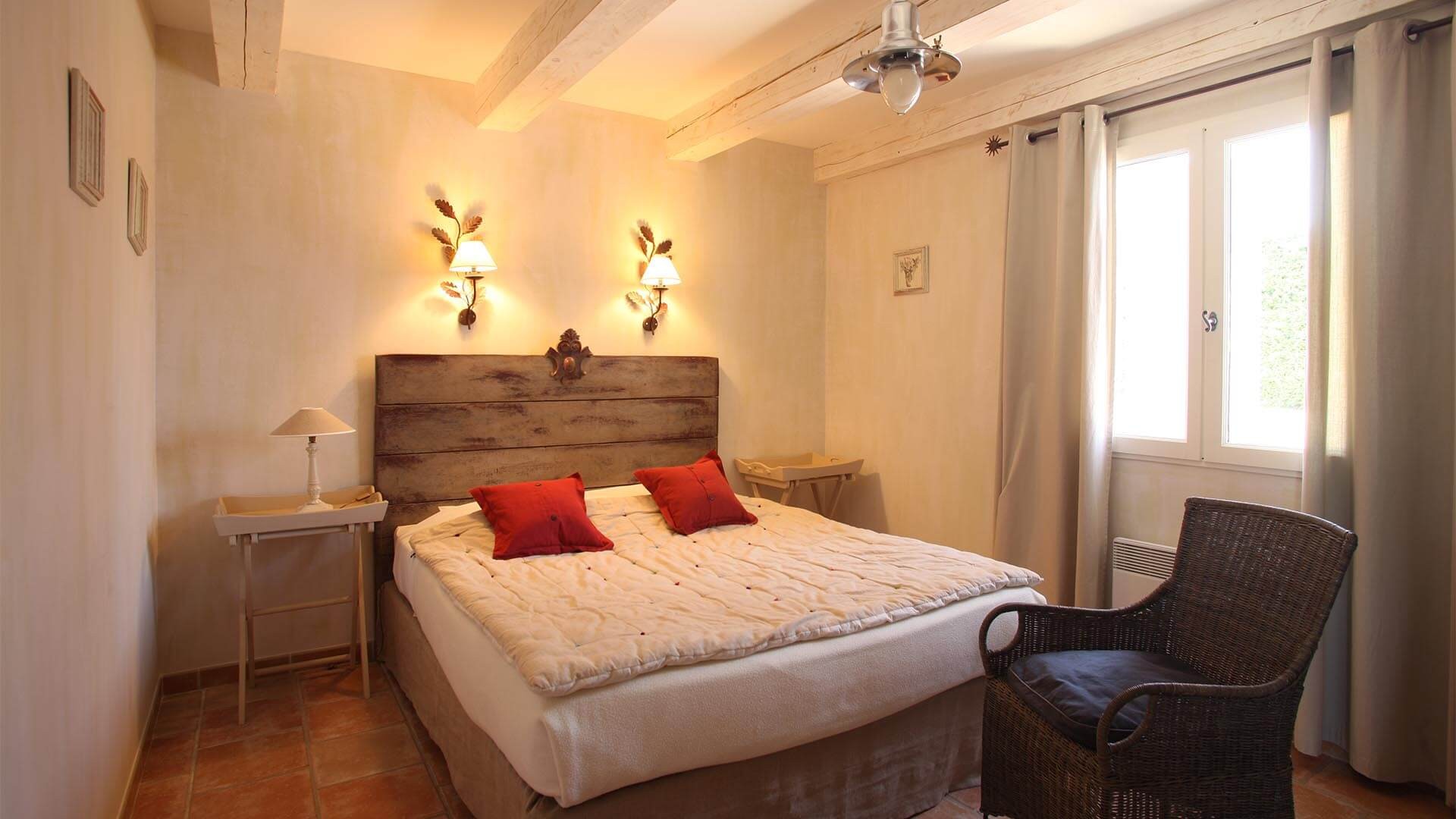 Forcalquier Location Villa Luxe Lumate Chambre