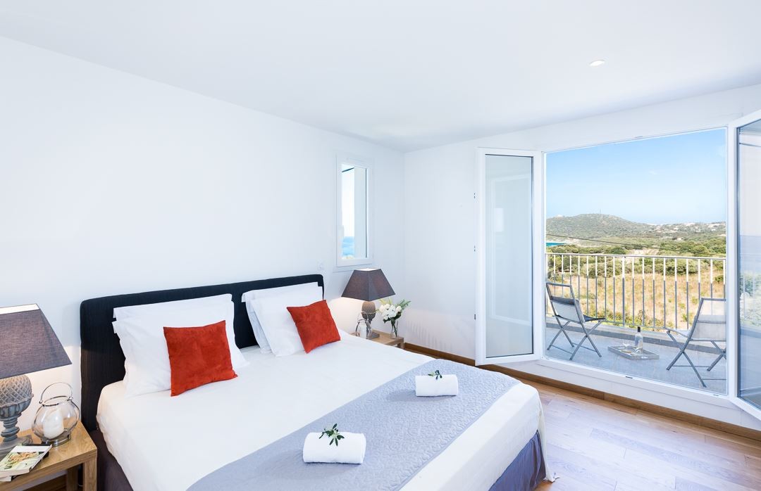 Ile Rousse Location Villa Luxe Artizite Chambre