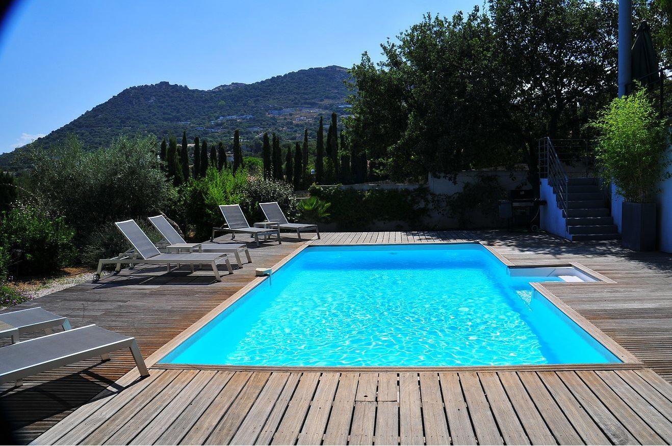 Ile Rousse Location Villa Luxe Haubari Piscine