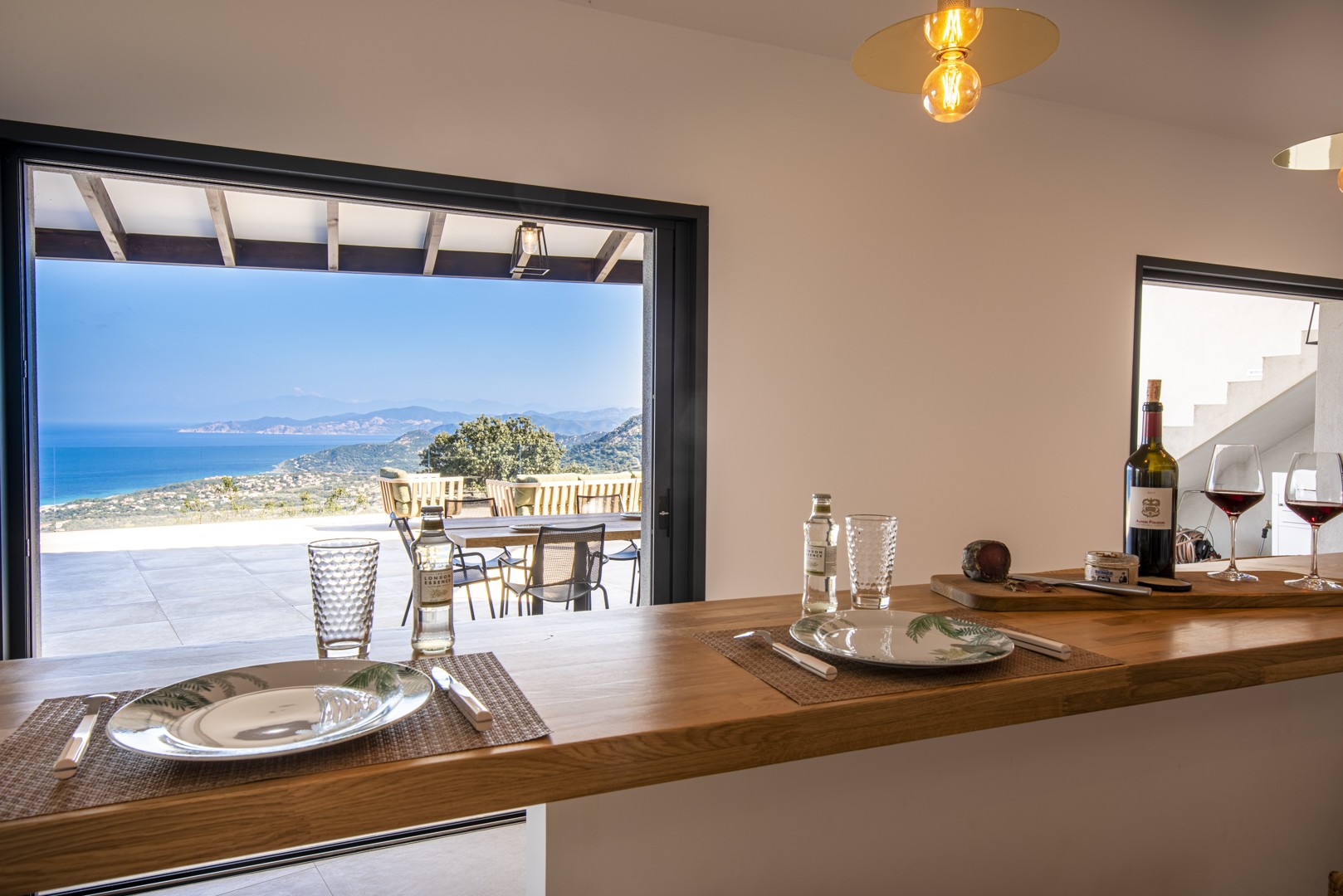 Ile Rousse Location Villa Luxe Iolite Cuisine 3