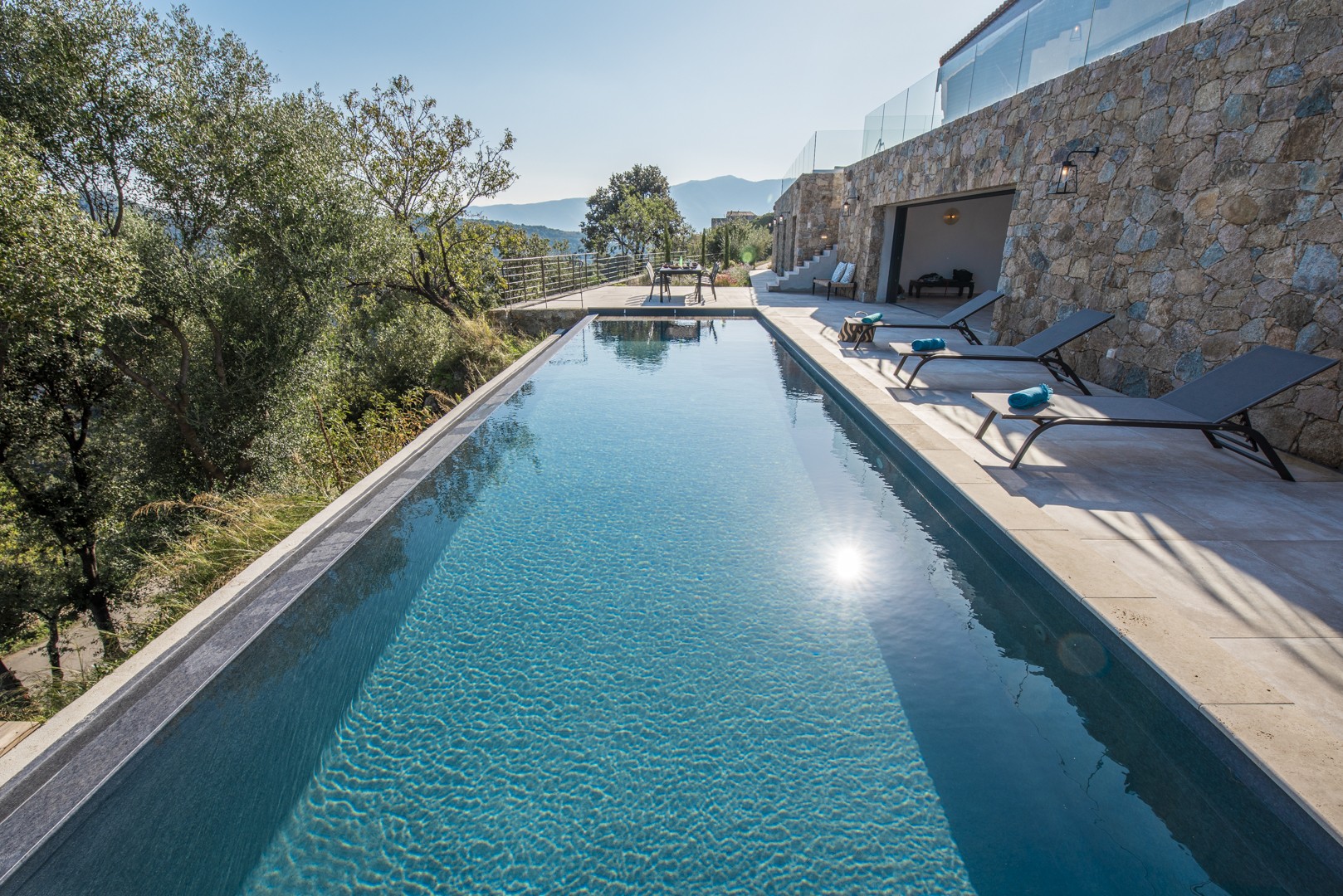 Ile Rousse Location Villa Luxe Iolite Piscine