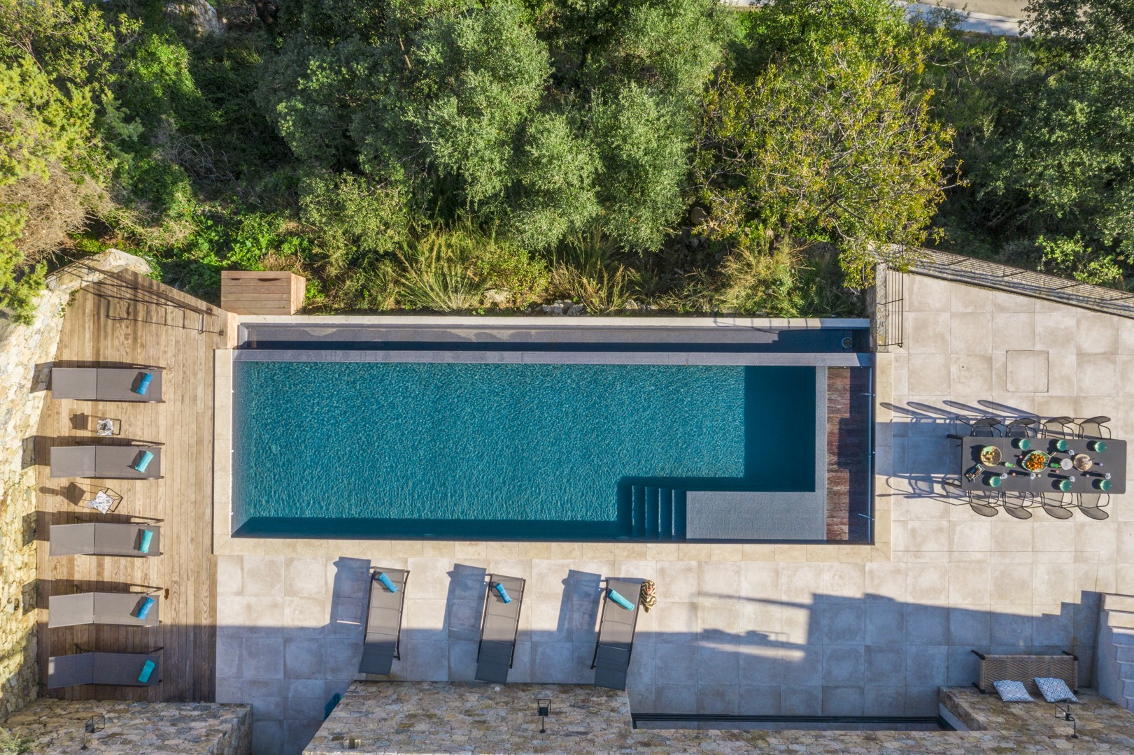 Ile Rousse Location Villa Luxe Iolite Piscine Aérienne