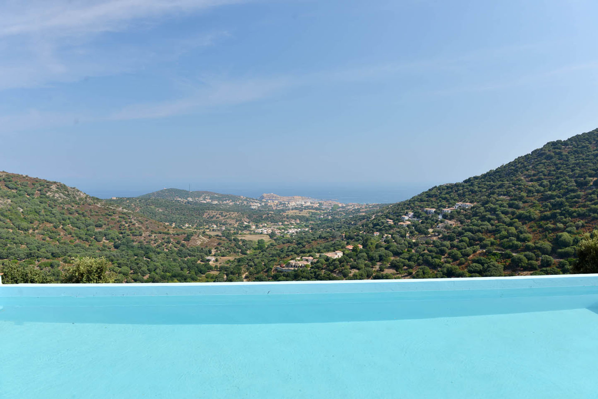 Ile Rousse Location Villa Luxe Irisos Vue Picsine