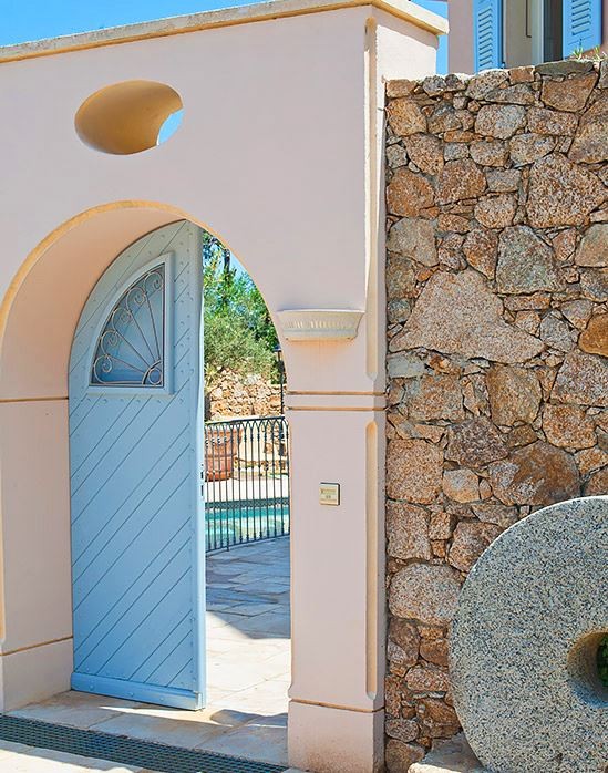 Ile Rousse Location Villa Luxe Sandilus Entrée