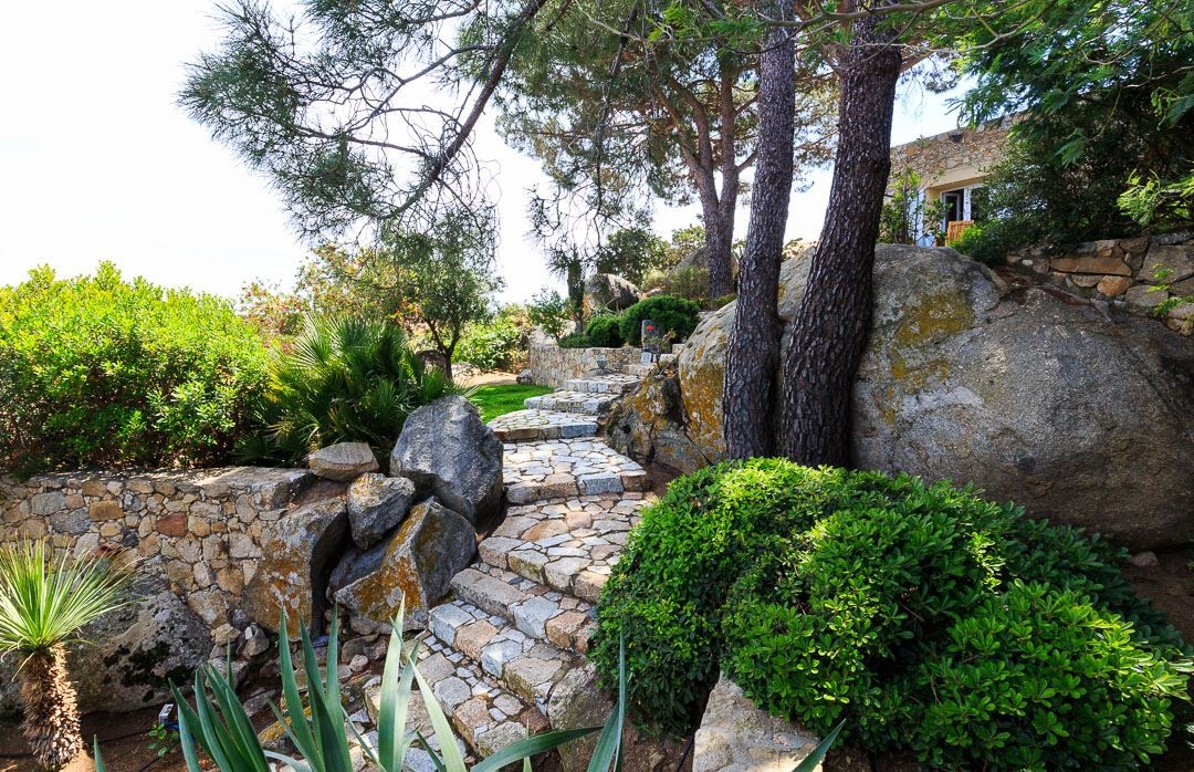 Ile Rousse Location Villa Luxe Sandos Escalier De Pierre