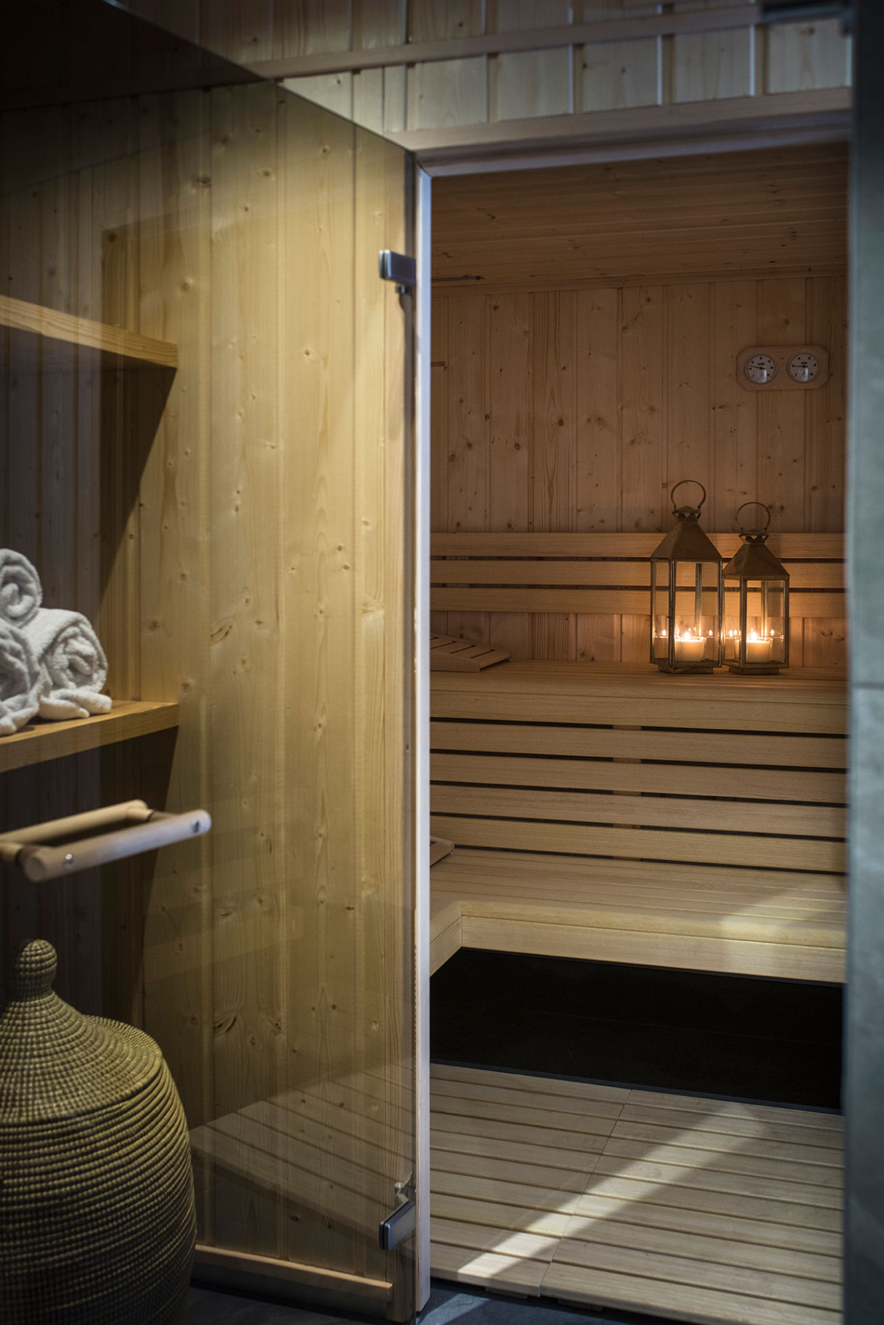 La Clusaz Location Chalet Luxe Glycone Sauna