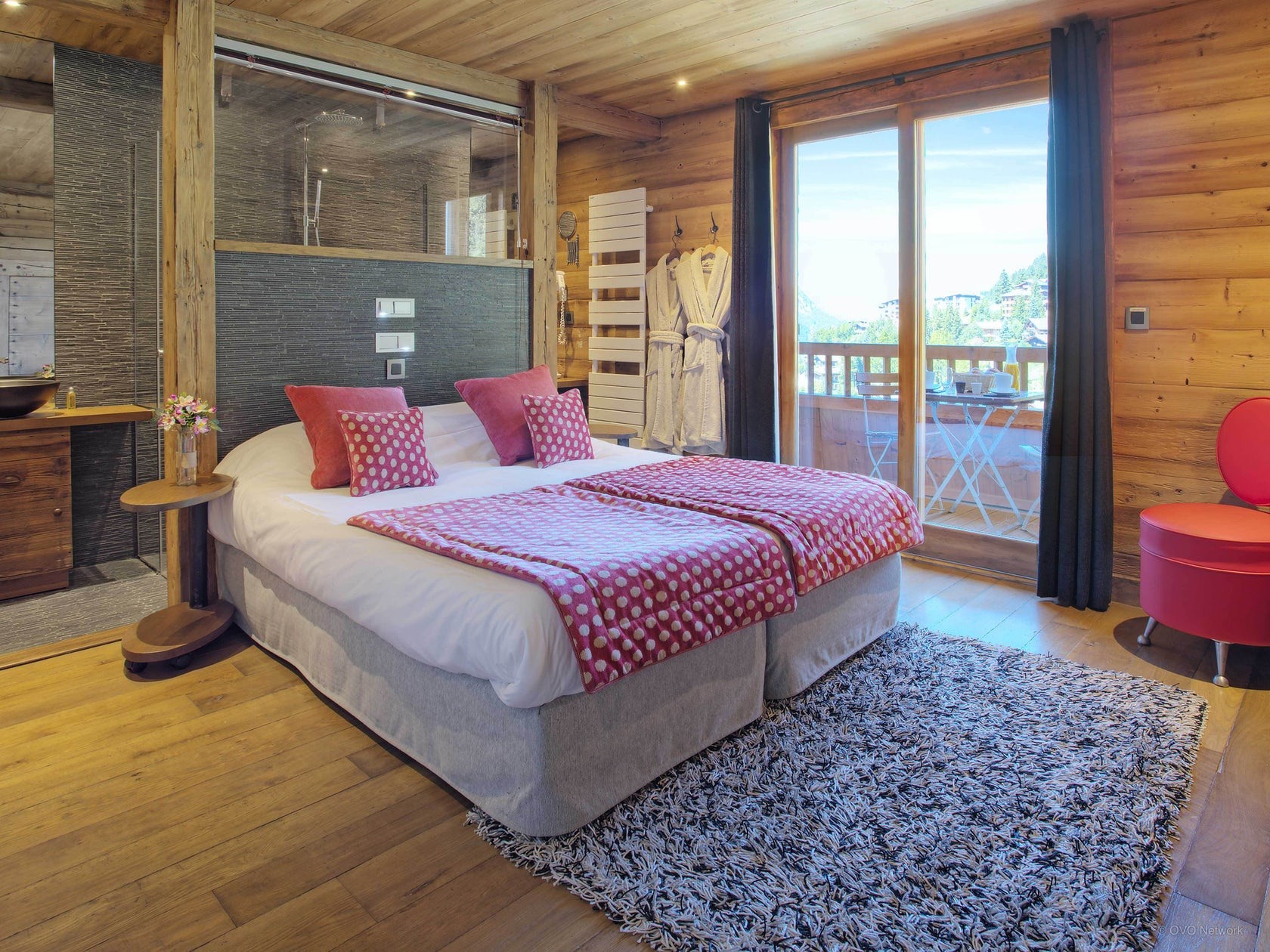 La Clusaz Location Chalet Luxe Lawsonite Chambre 1