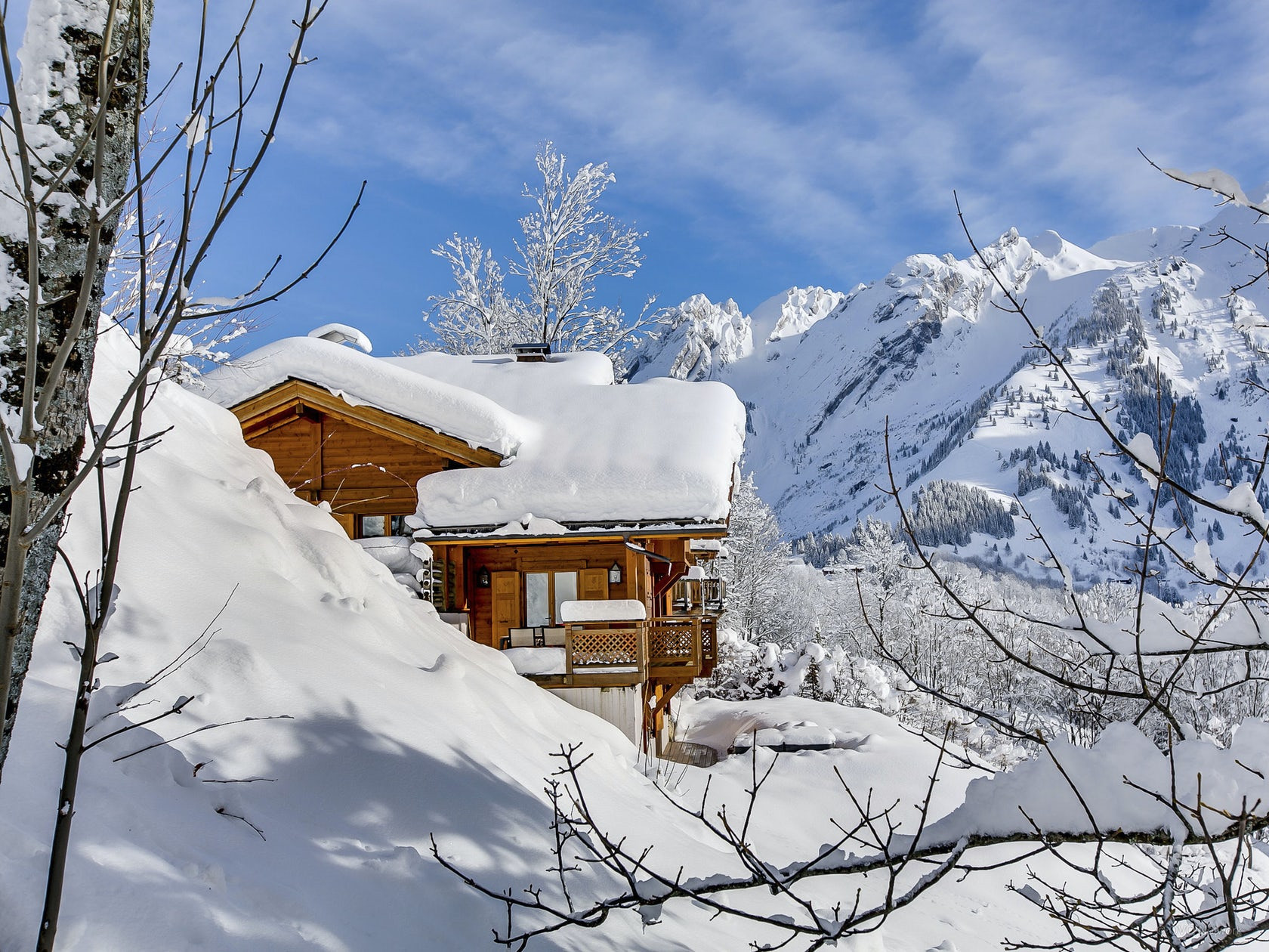 La Clusaz Location Chalet Luxe Lawudite Hiver 