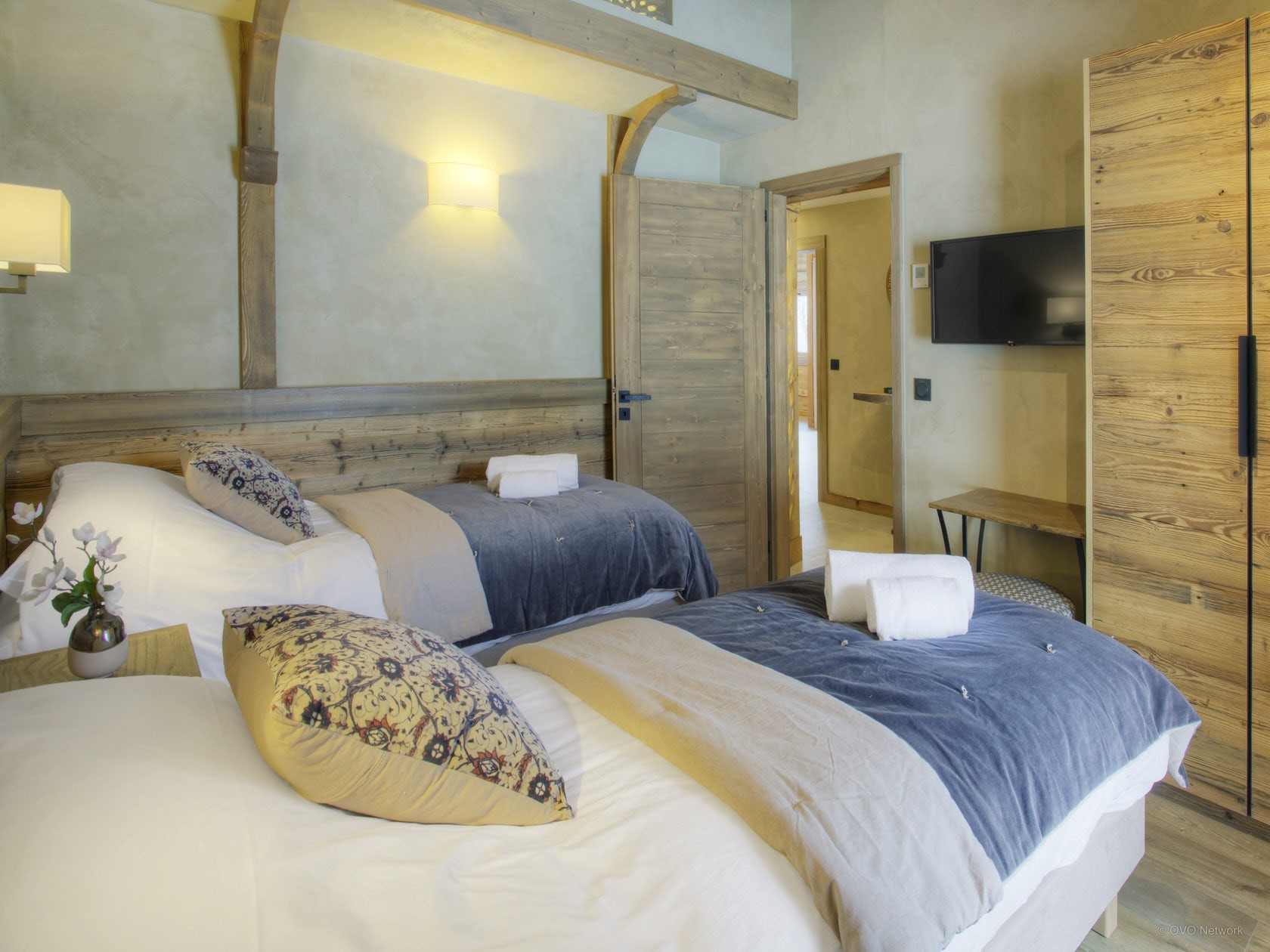 La Clusaz Location Chalet Luxe Liwedite Chambre