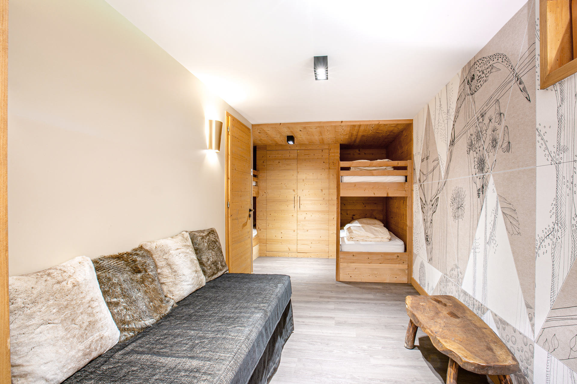 La Clusaz Location Chalet Luxe Luwadite Chambre Enfant