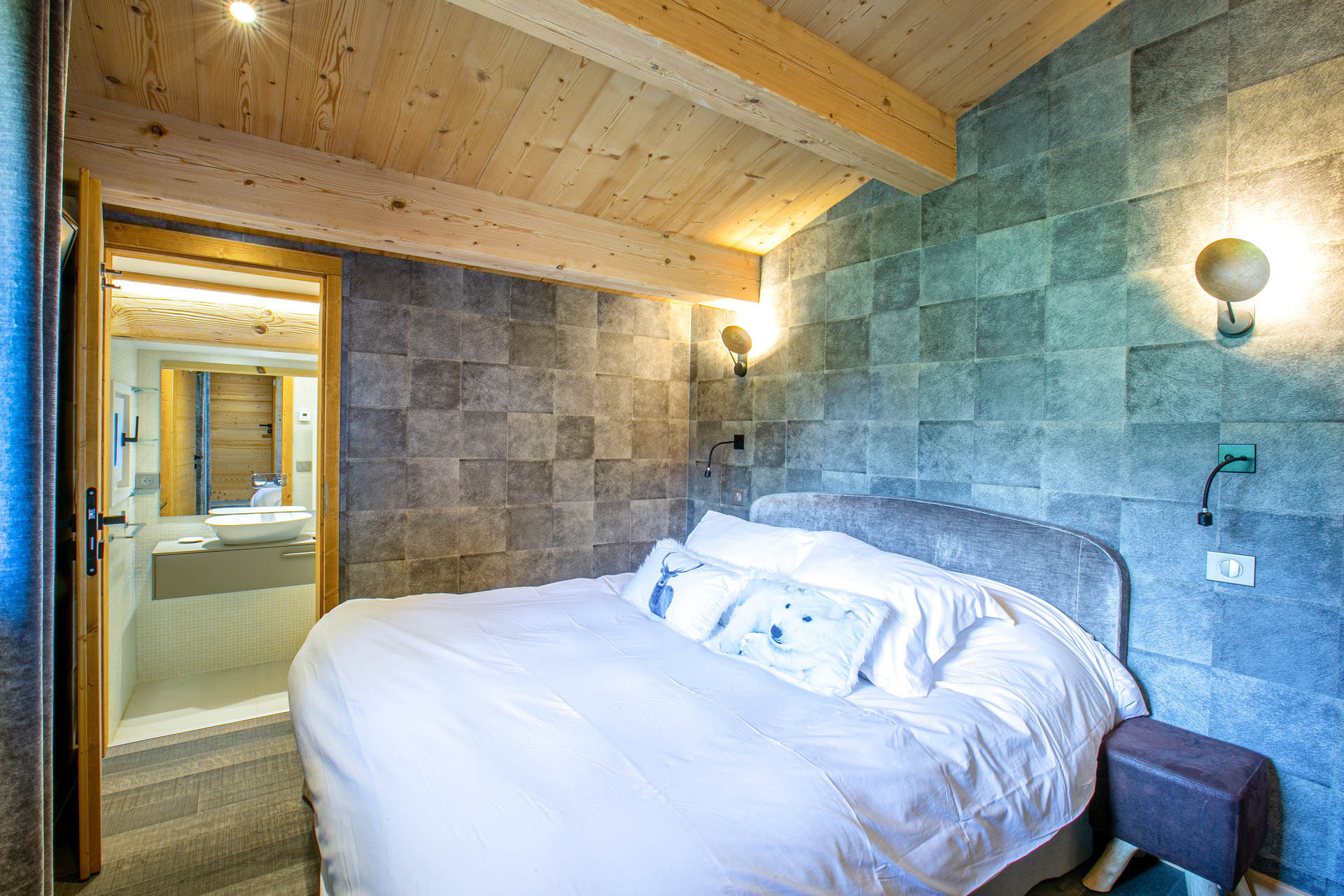 La Clusaz Location Chalet Luxe Luwadite Chambre Verte