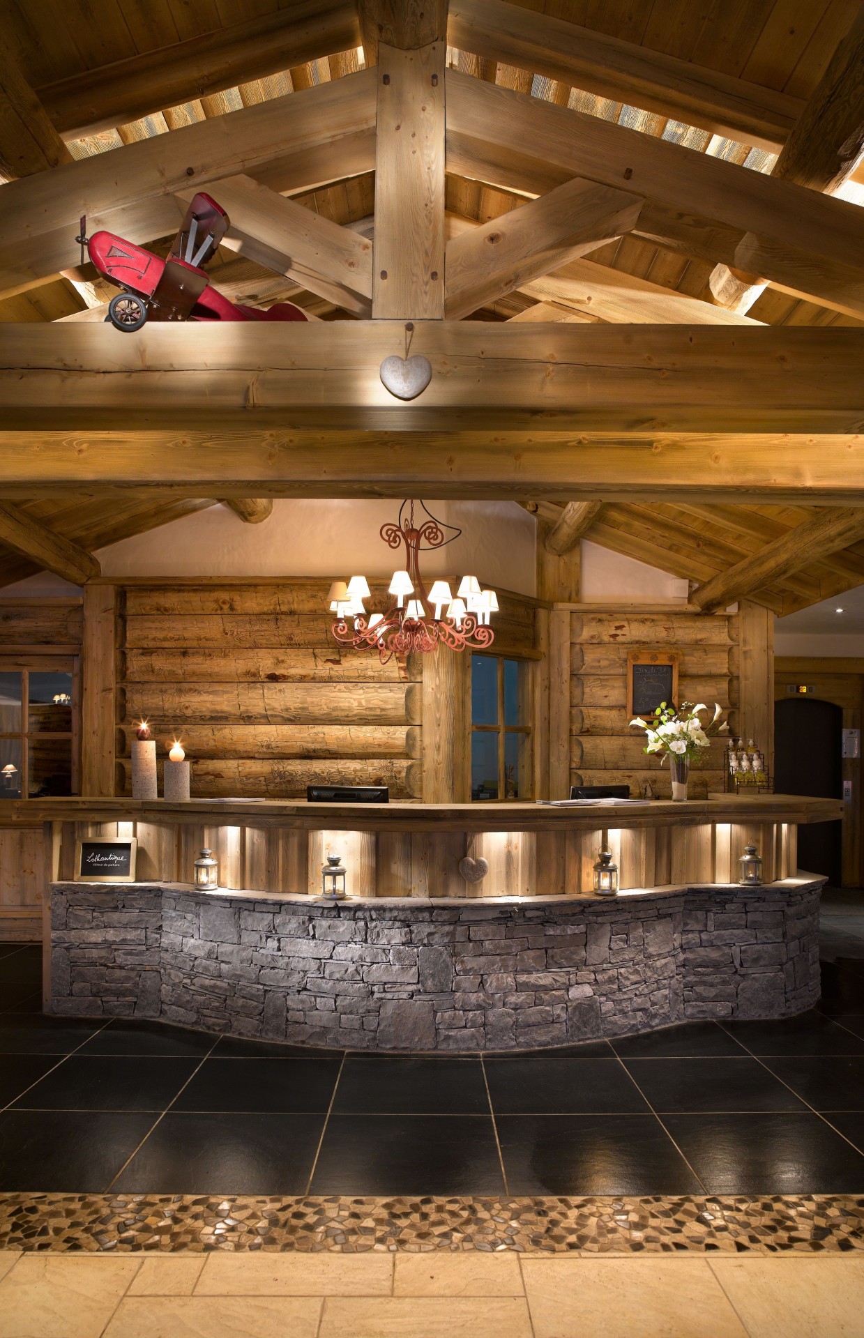 La Plagne Luxury Rental Apartment In Residence Jalate Reception Desk