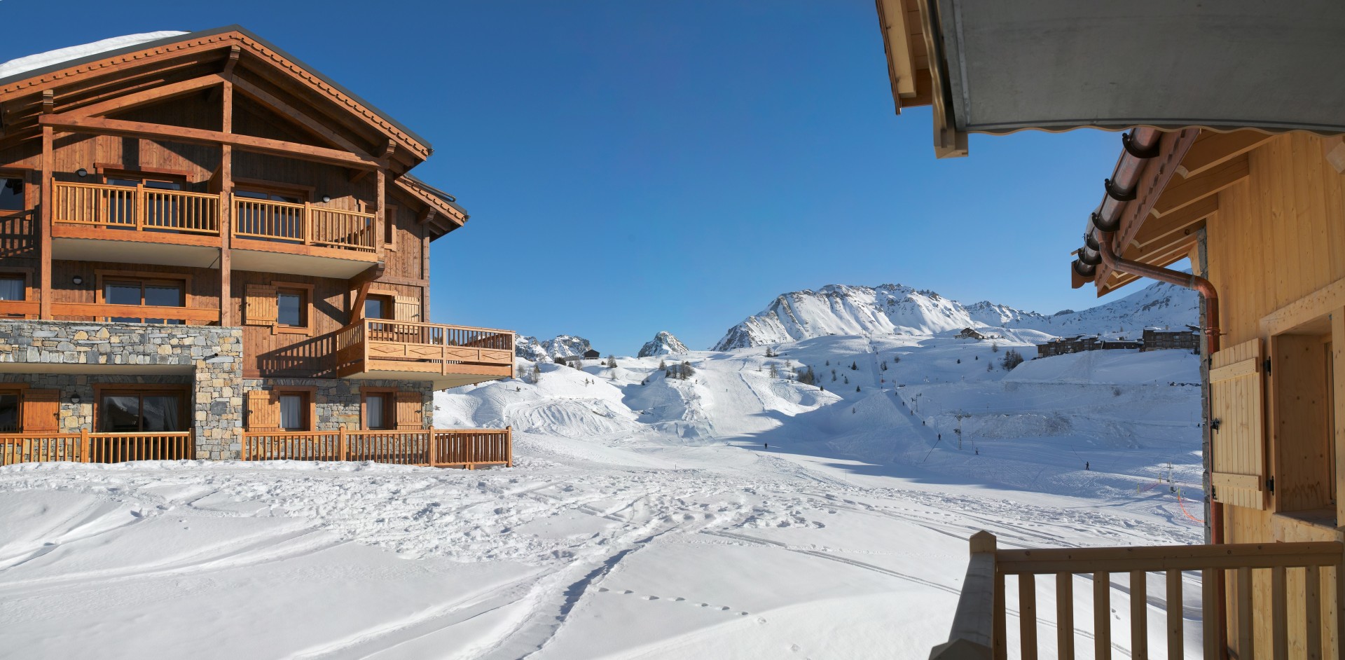 La Plagne Location Appartement Dans Résidence Luxe Jamesonite Extérieur